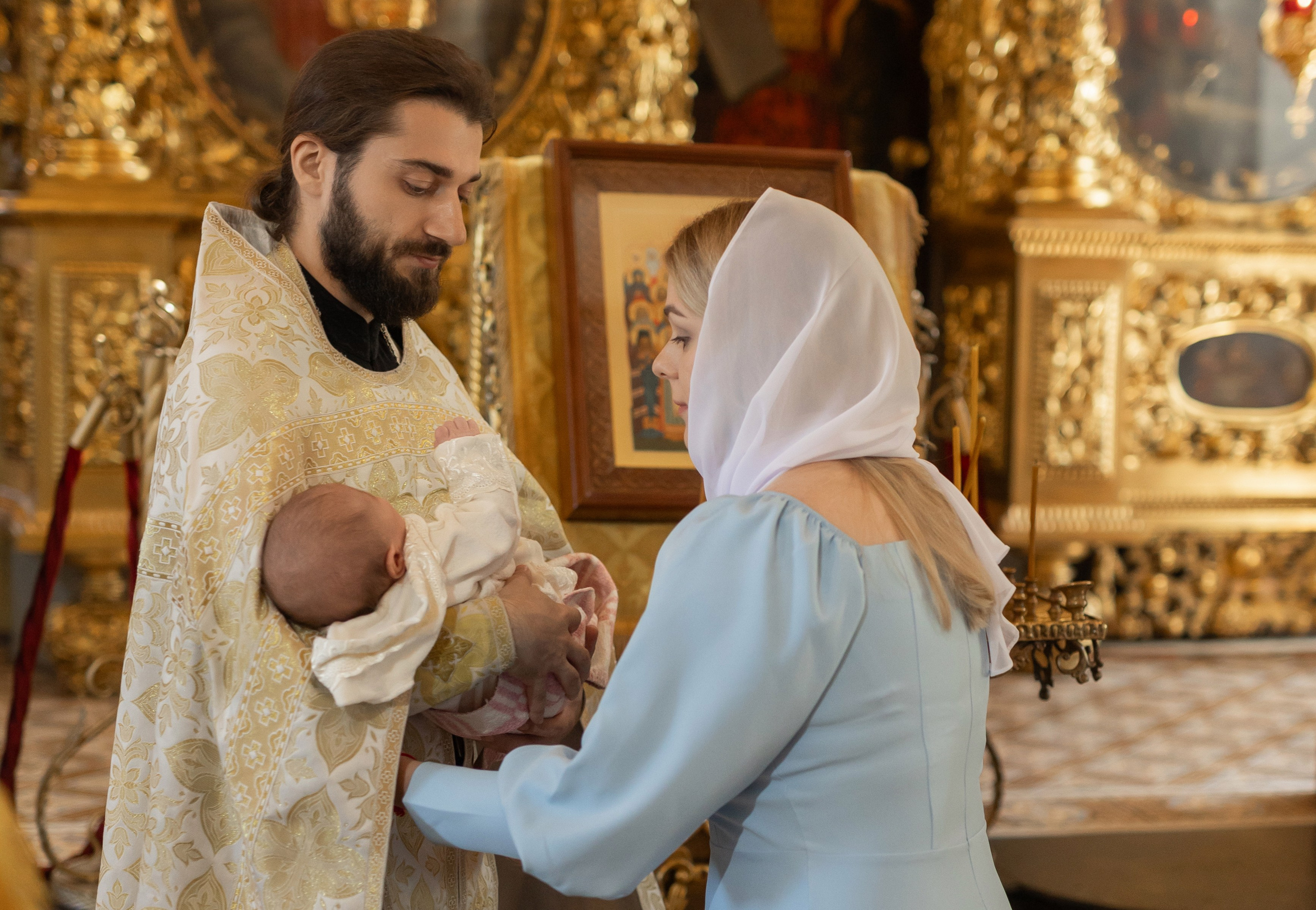Крещение Александры. Фотограф в Нижнем Новгороде, Дзержинске Олеся Хозяева