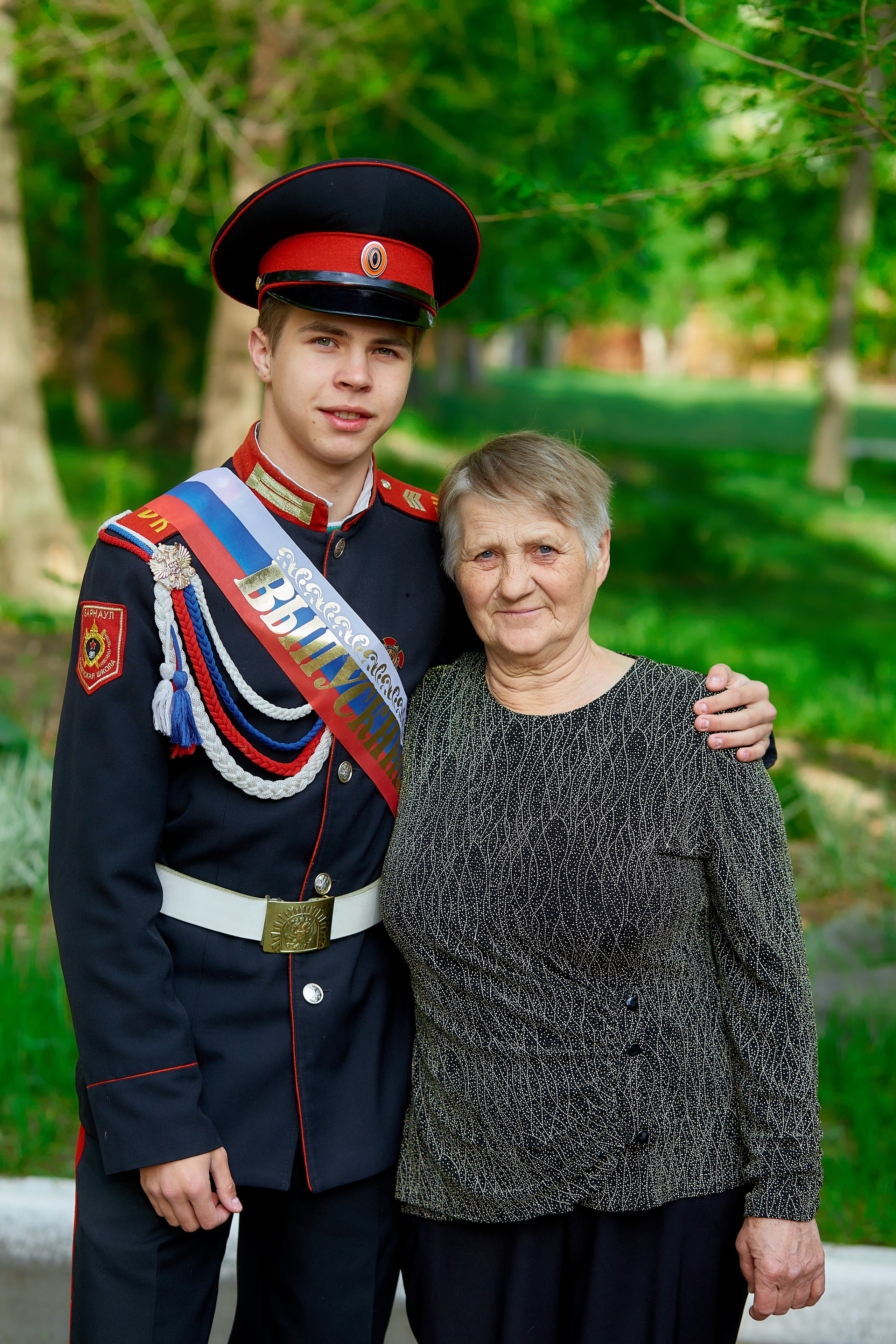 Кадеты последний звонок. Фотограф Вячеслав Фарунин