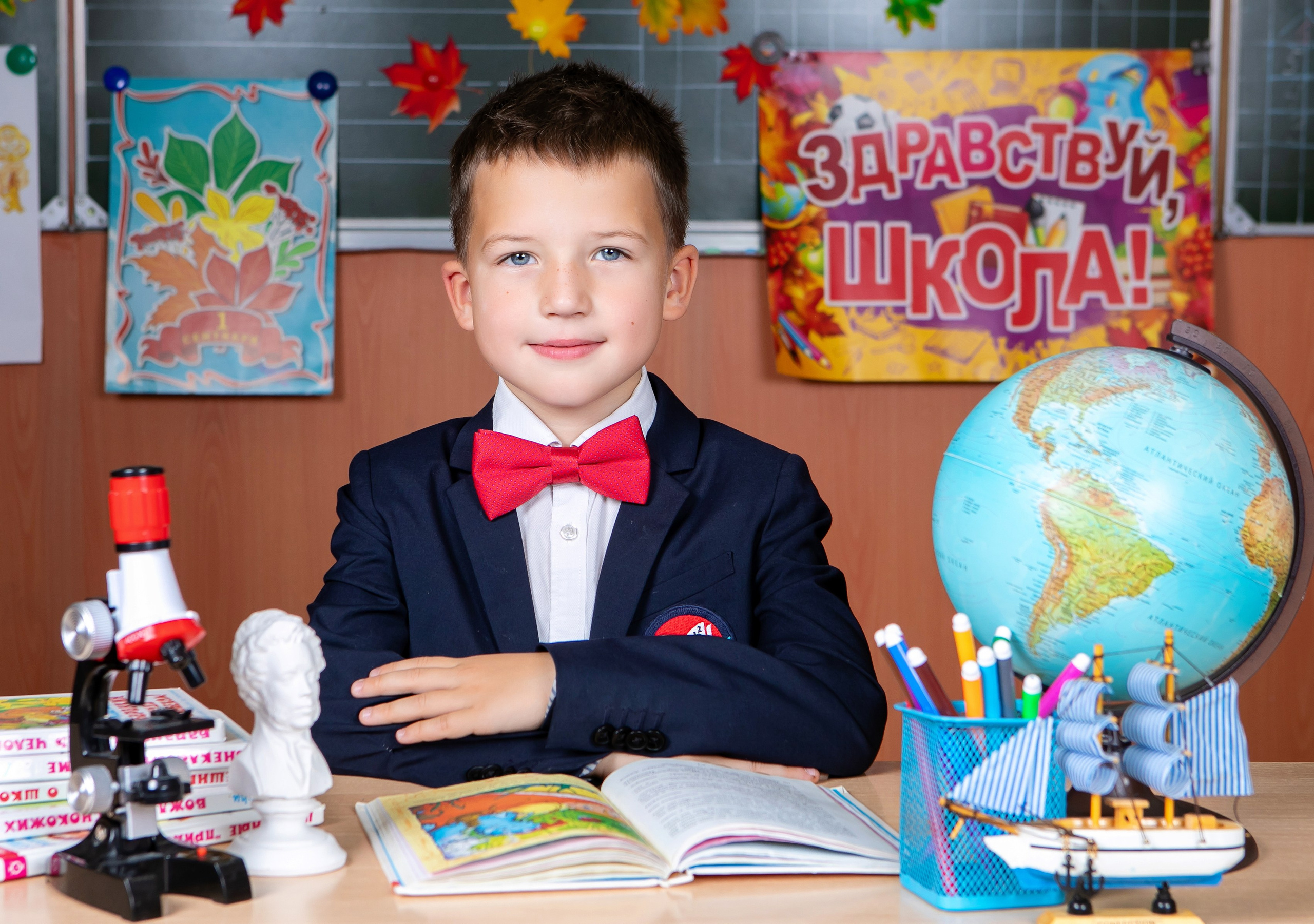 Съемка в школе. Выпускные фотокниги