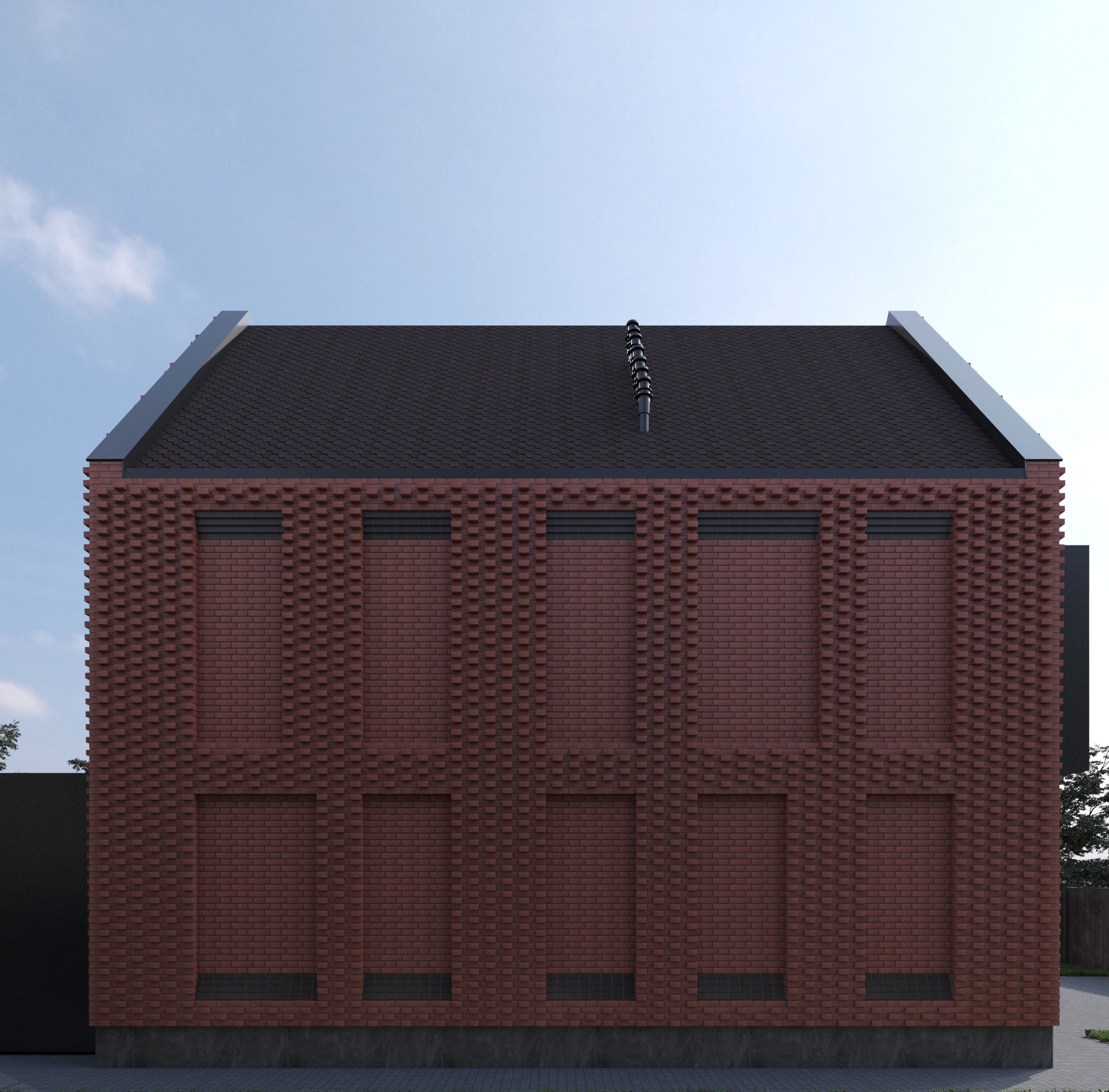 Brick_house. SAAS Селиванов Алексей Архитектурная Студия