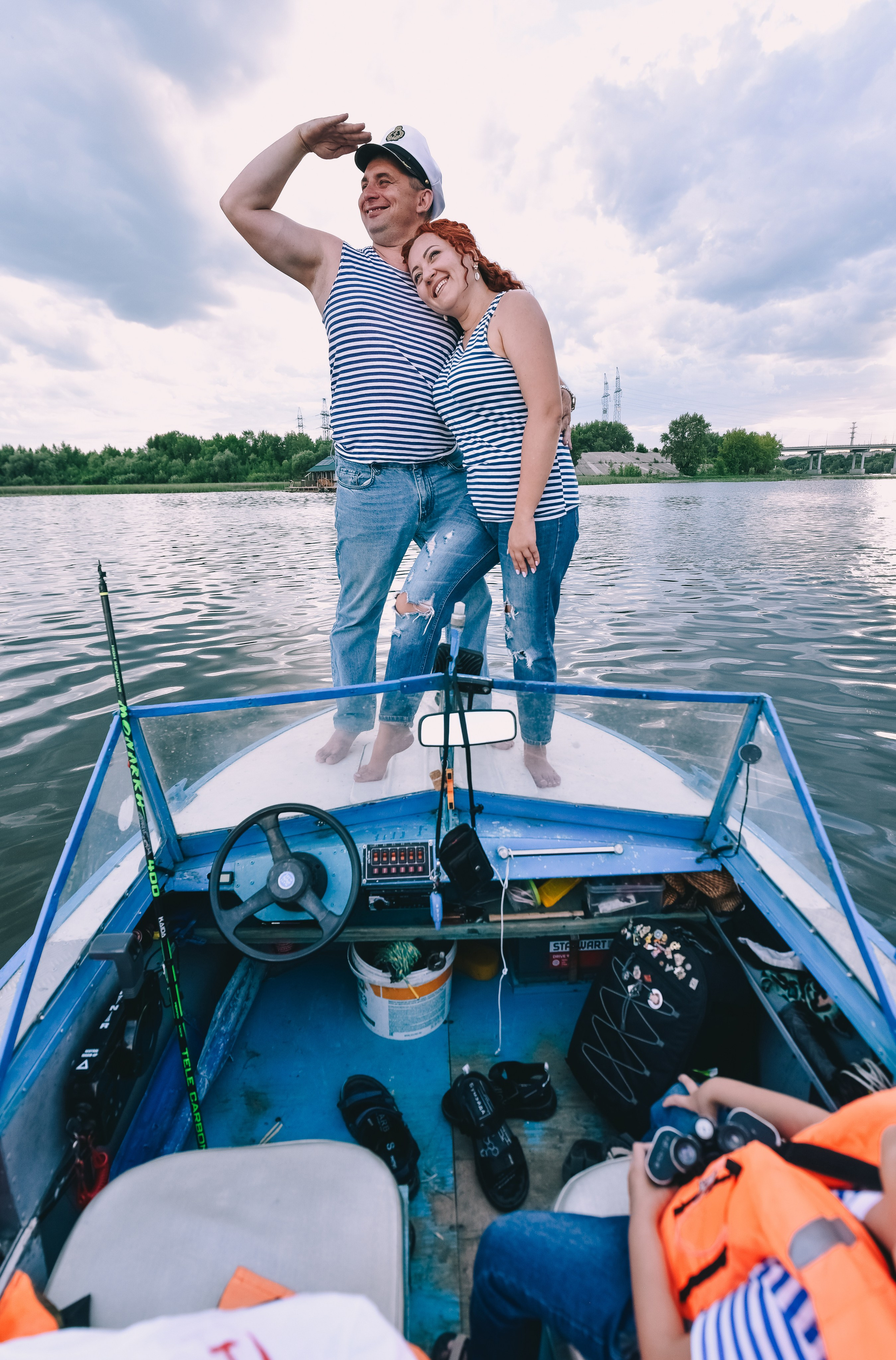 Морячки и морячка (Семья Валентины)