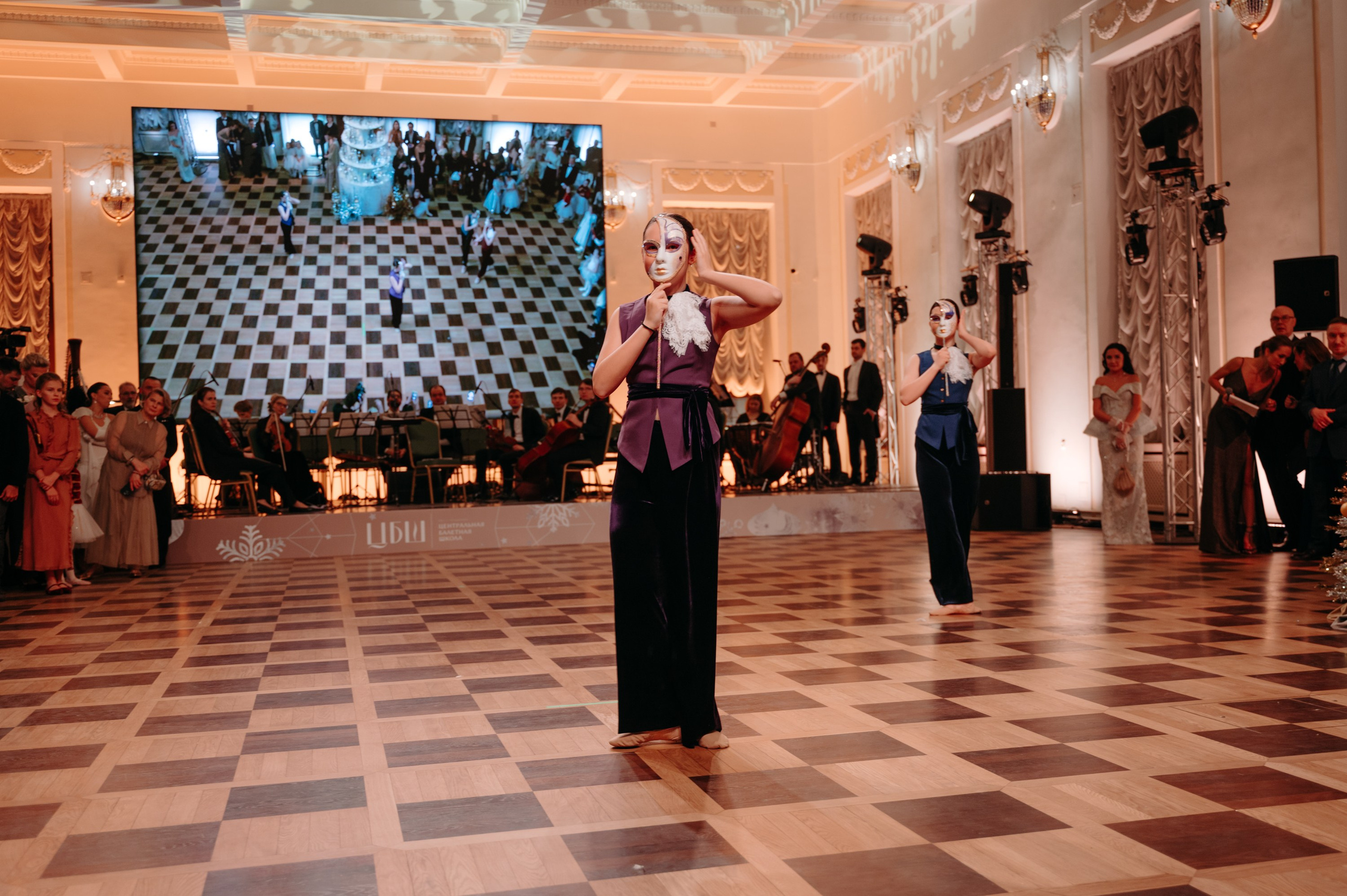 Центральная Балетная Школа зимний бал. Фотограф в Москве Илья Максимов
