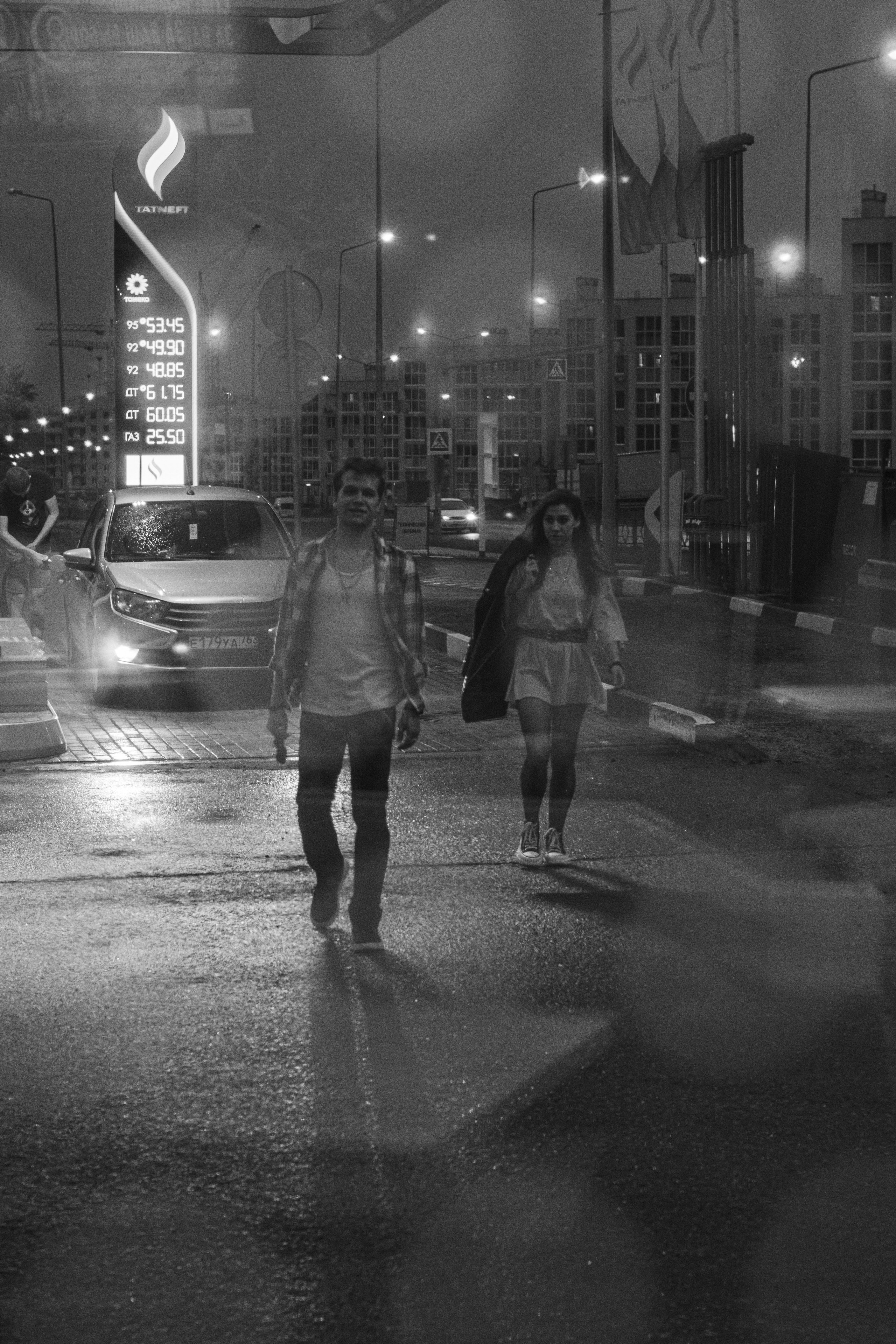 Женская фотосессия на набережной в Самаре