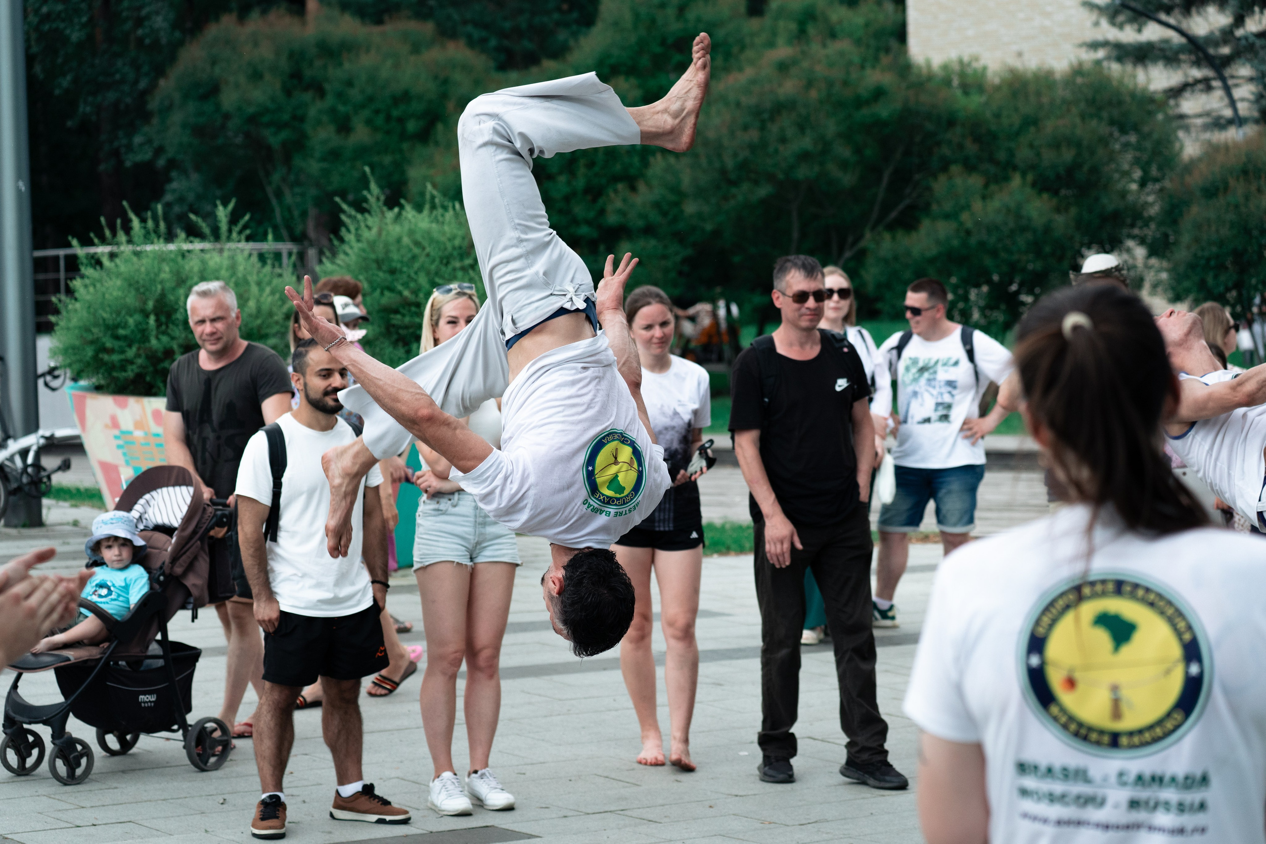 Открытый класс AXE Capoeira на фестивале неолимписких видов спорта на ВДНХ 2025 г:. Фотограф в Москве Ткаченко Владимир