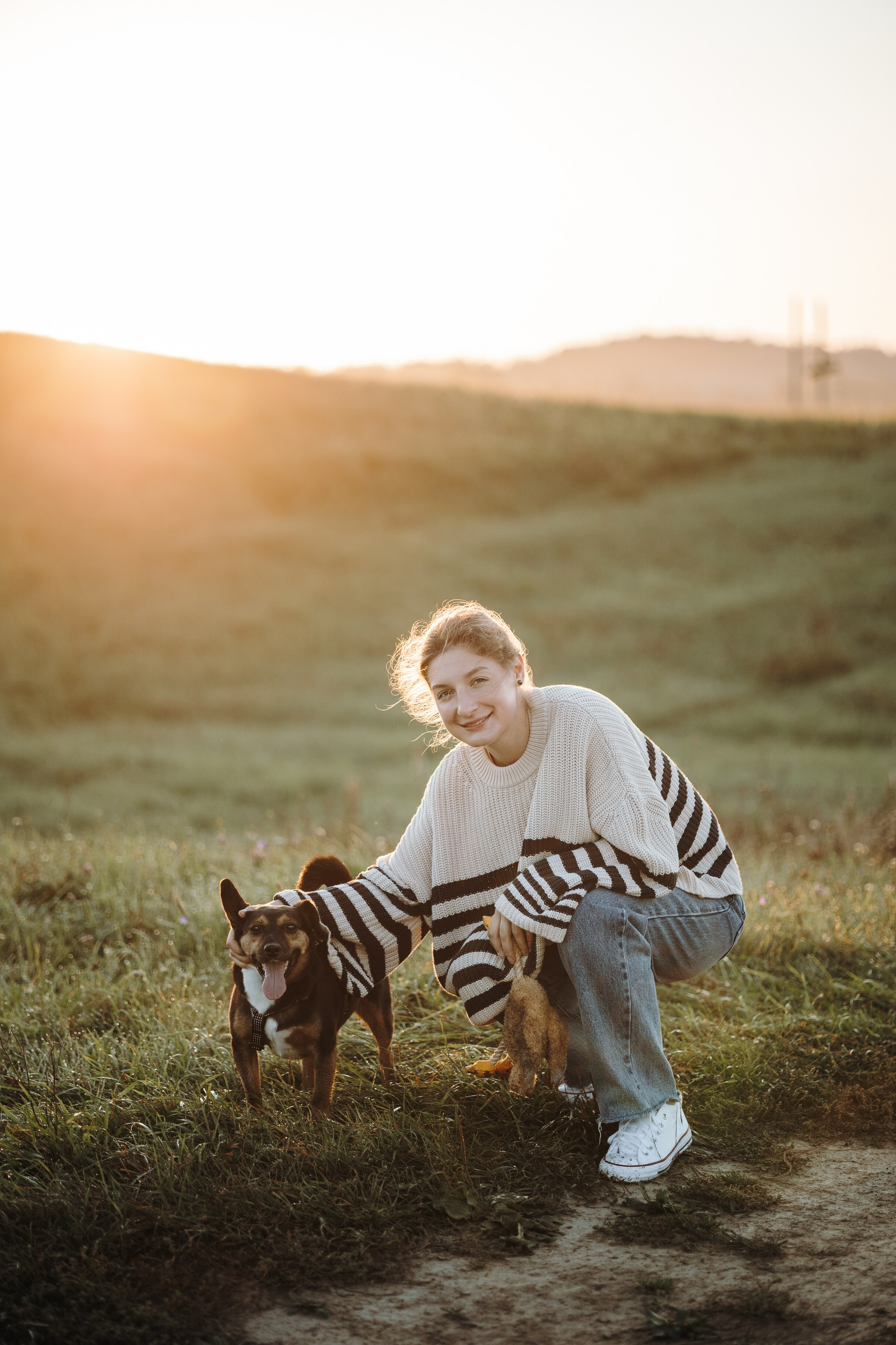 Ольга и Рекс. Фотограф — Анималист | Санкт-Петербург