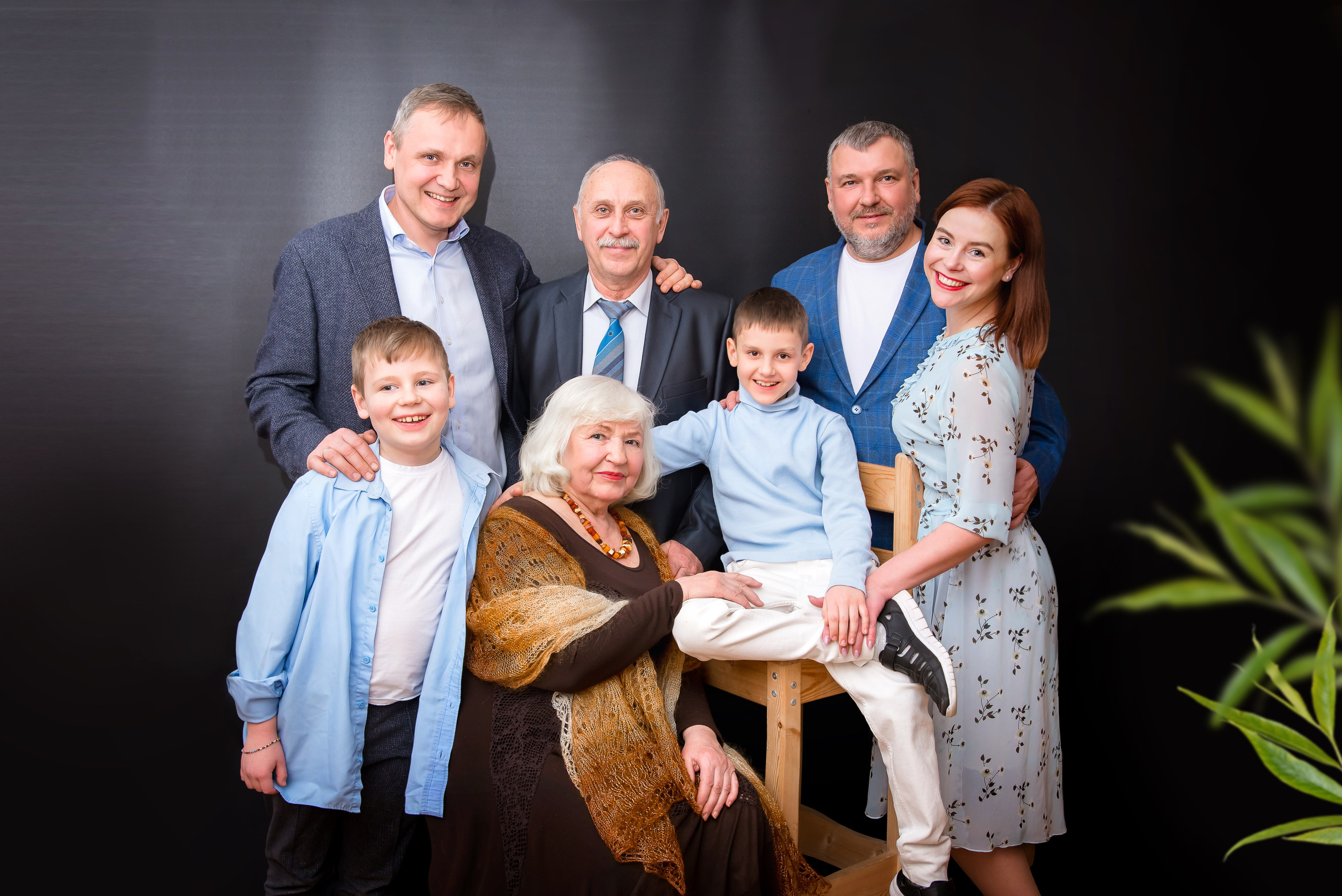 Фотосессия большой семьи. Семейный и детский фотограф в Ярославле, Максимова Светлана