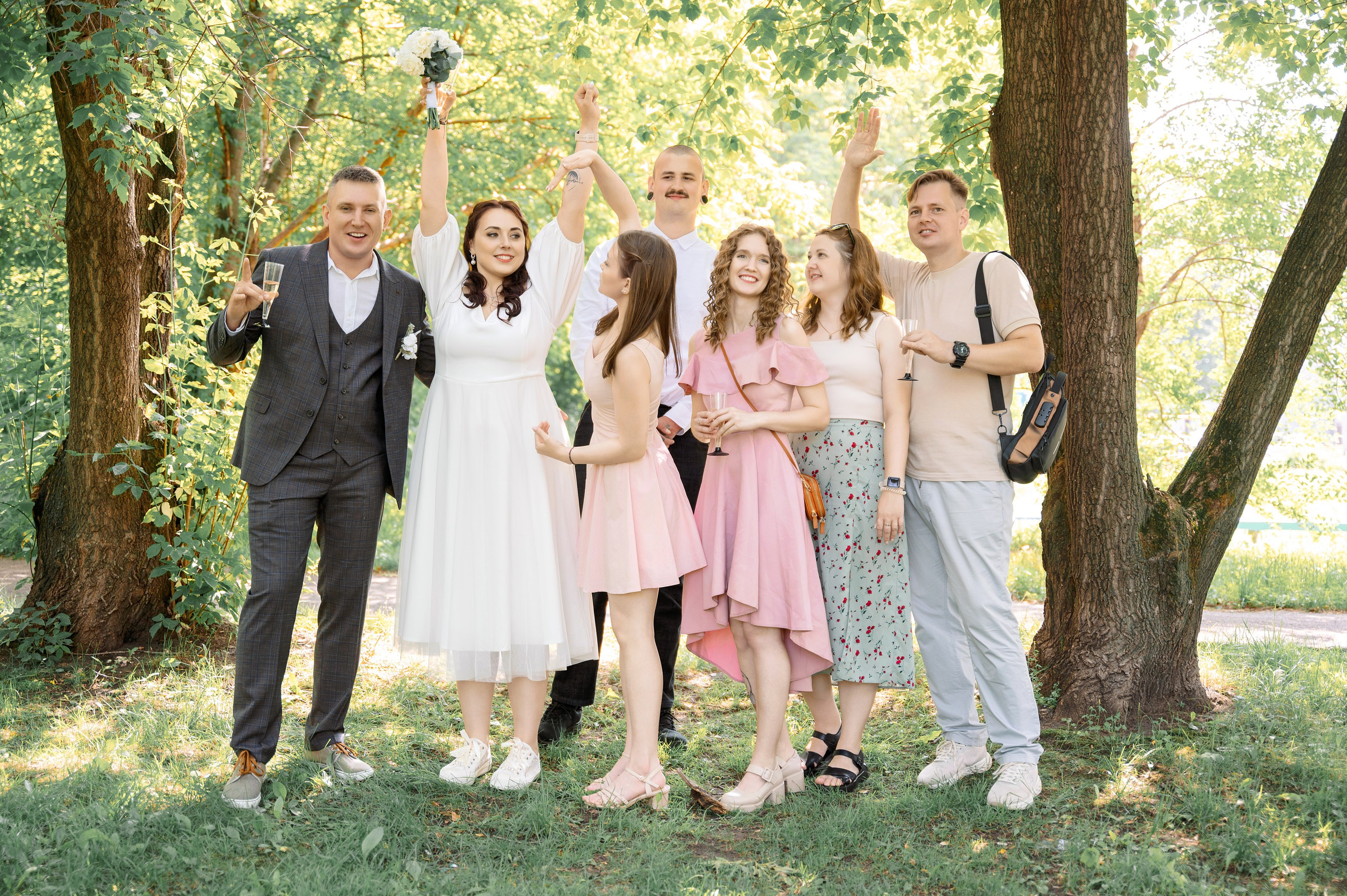 Свадьба Сергея и Елизавета. Семейный, свадебный, школьный фотограф в Железногорске Целуев Андрей