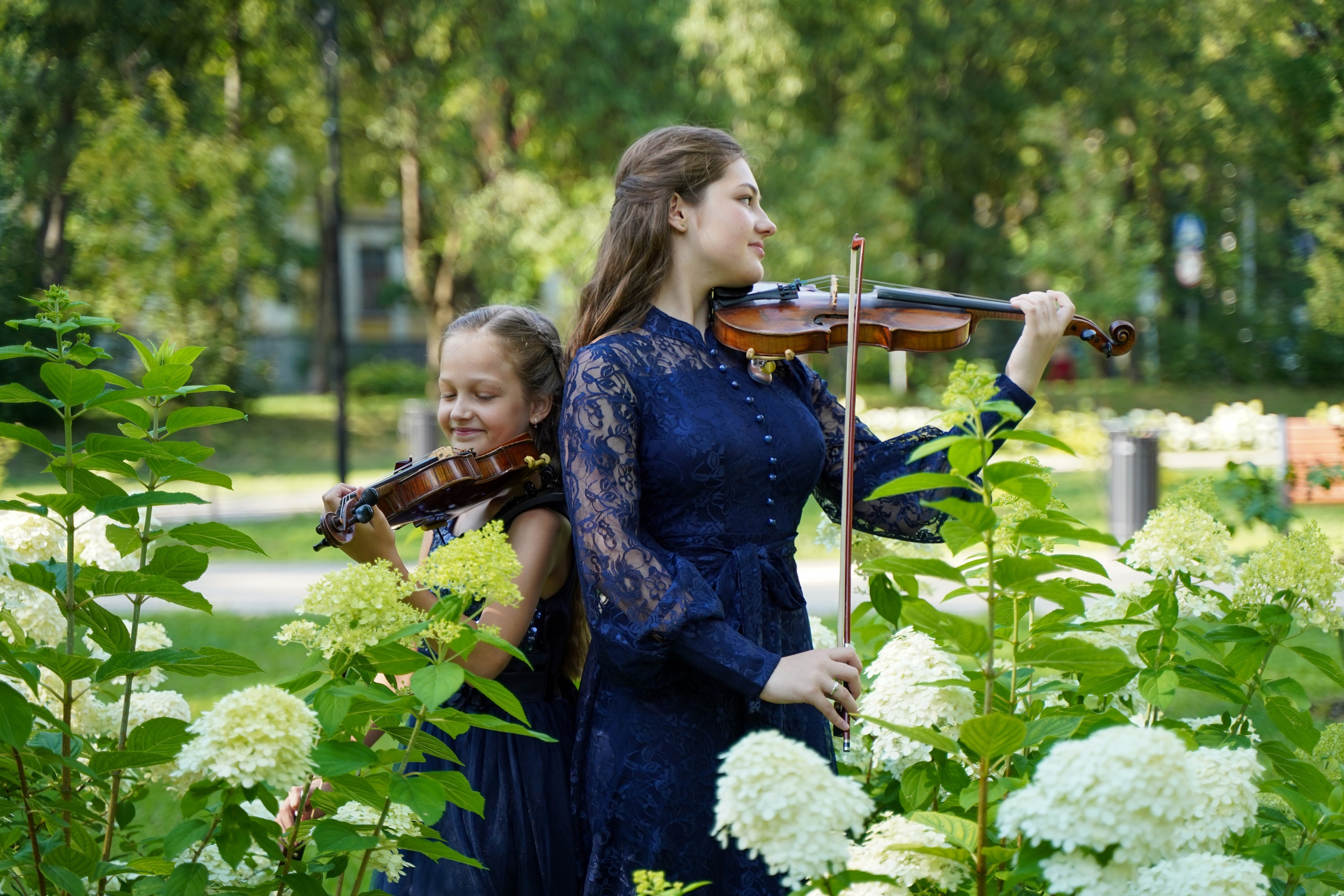 СКРИПАЧКИ. Фотограф Наталья Погодина в г. Обнинске