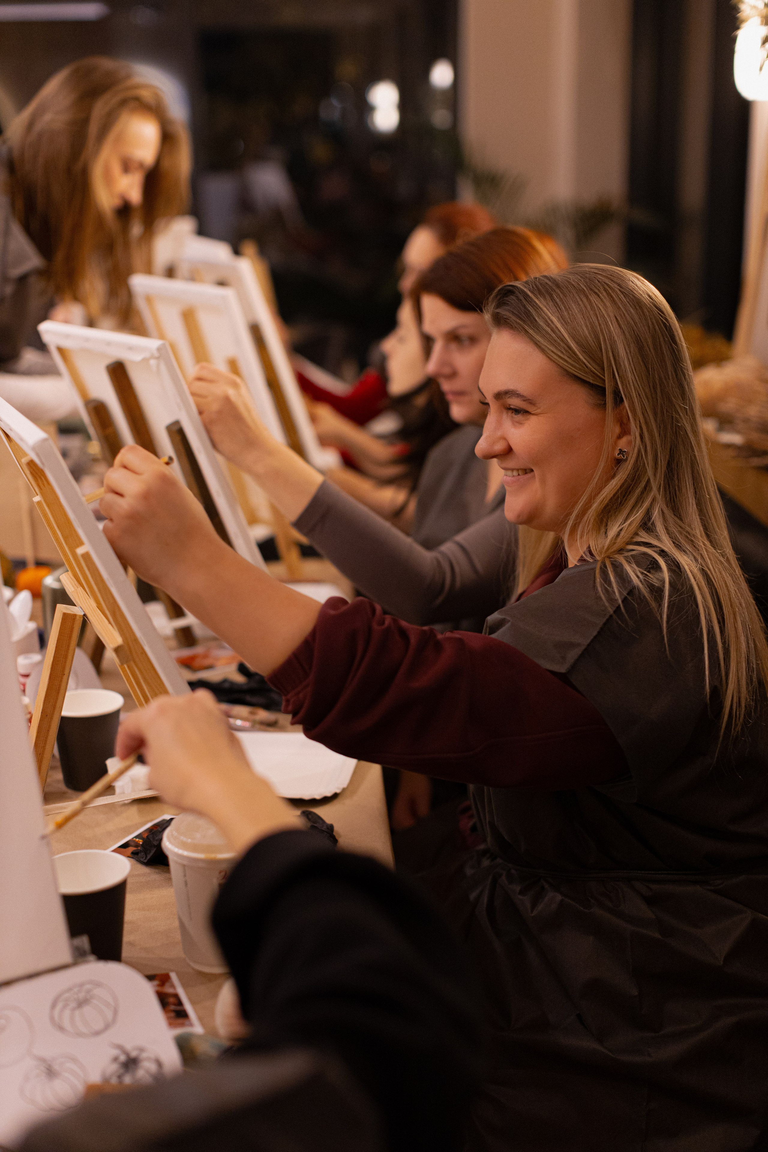 МК Тыква в кафе Здрасте. Анастасия Ракчеева Художник