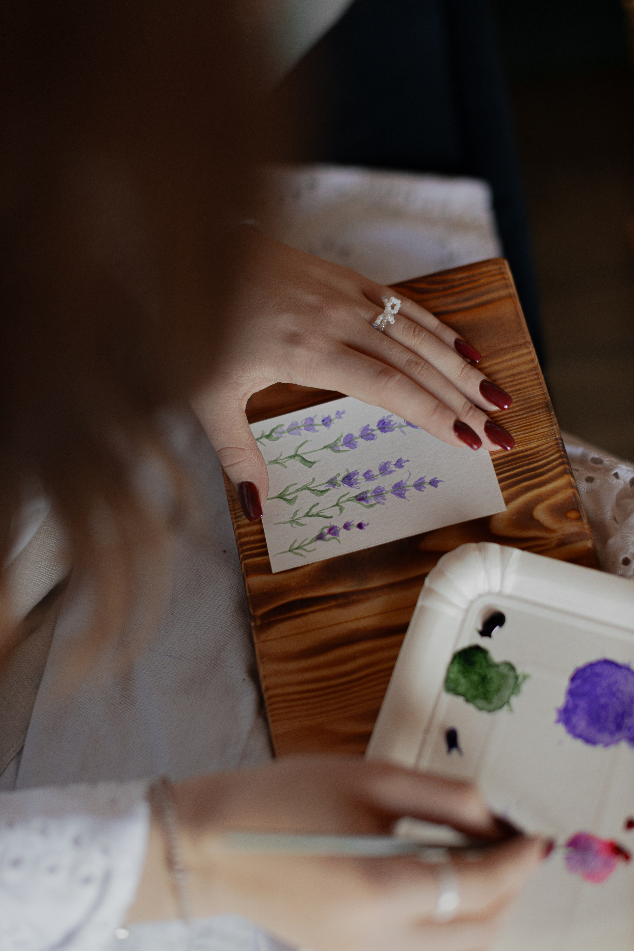 Акварель + Саше в бане. Анастасия Ракчеева Художник