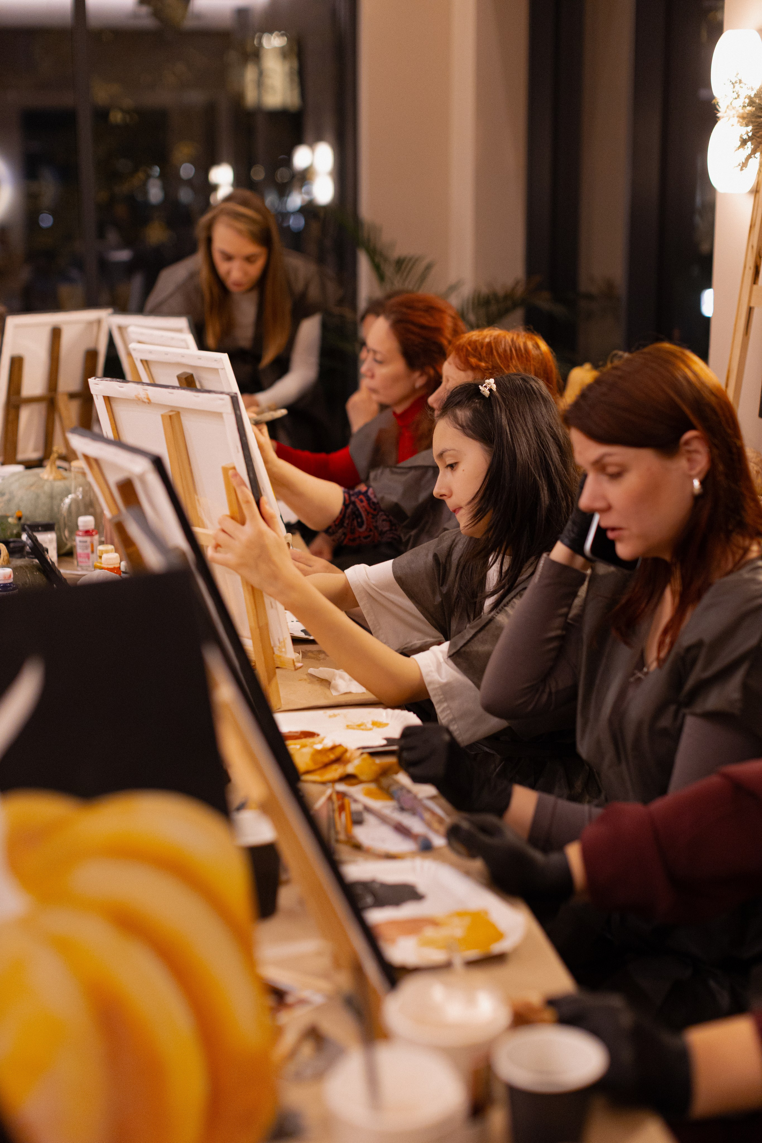 МК Тыква в кафе Здрасте. Анастасия Ракчеева Художник