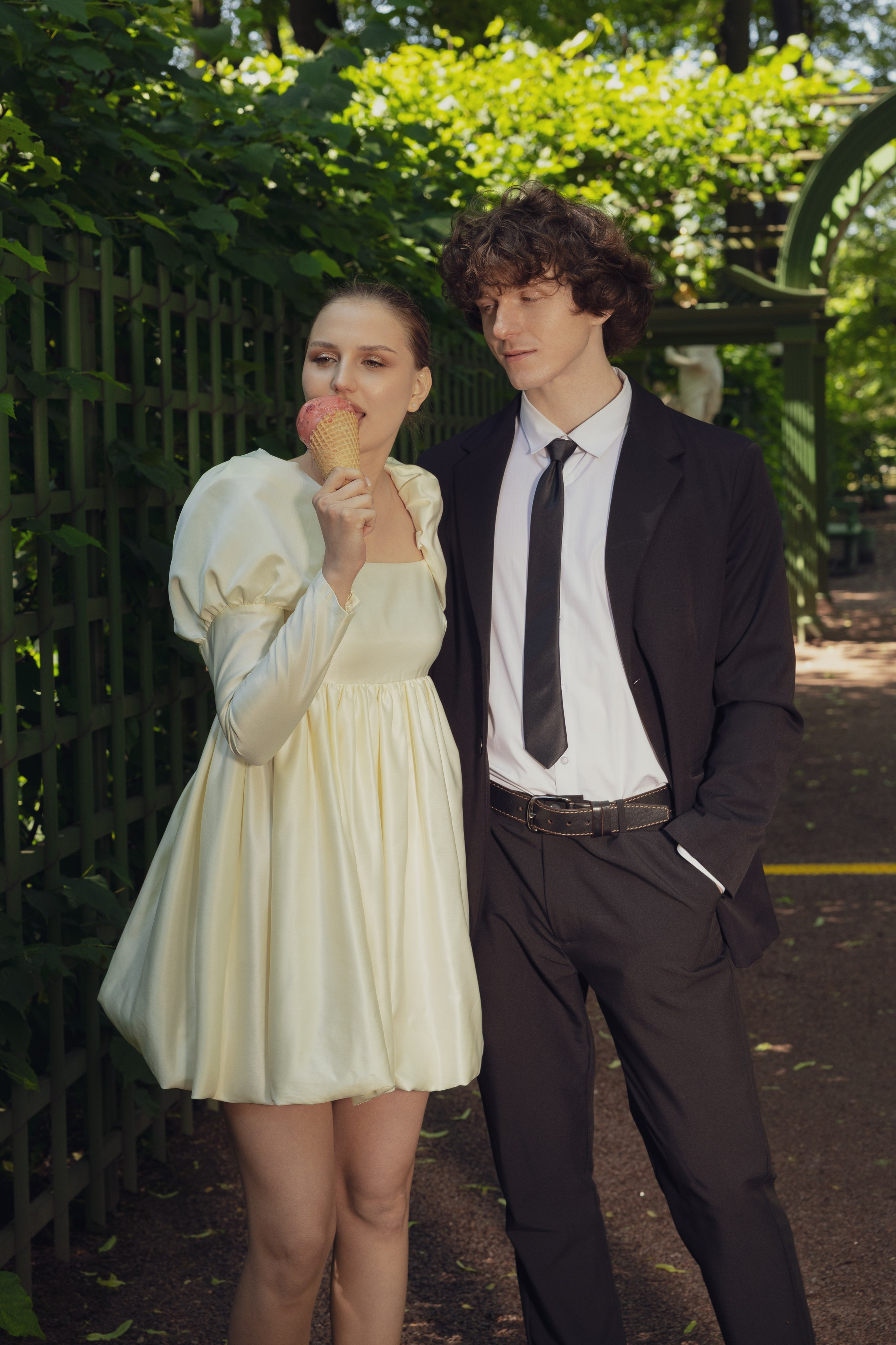 Свадебная прогулка в Летнем саду. Фотограф в Санкт-Петербурге Вагнер Юлия