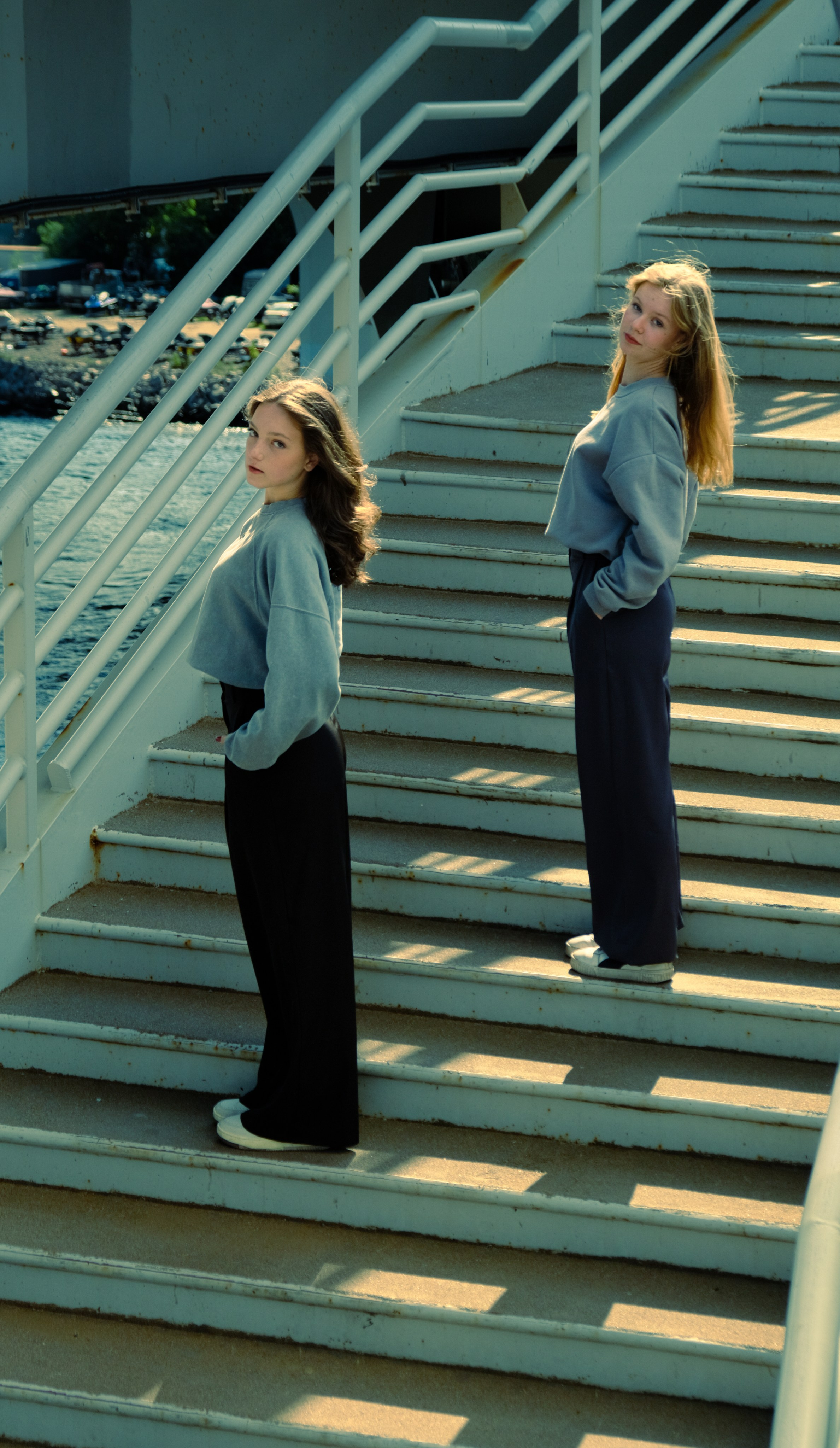 Уличная фотосессия на мосту Бетанкура. Уличный портретный фотограф в Санкт Петербурге Кисель Андрей