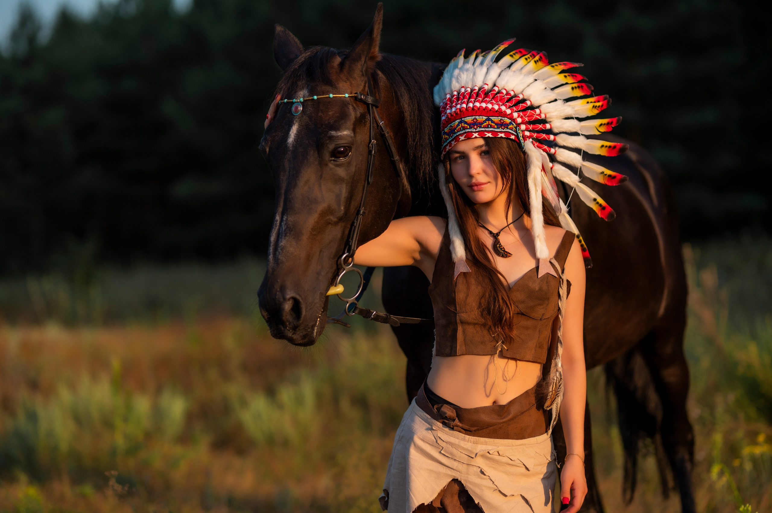 Пакахонтас. Bazarkom-photo.ru Фотограф Виктор Оськин в Старом Осколе