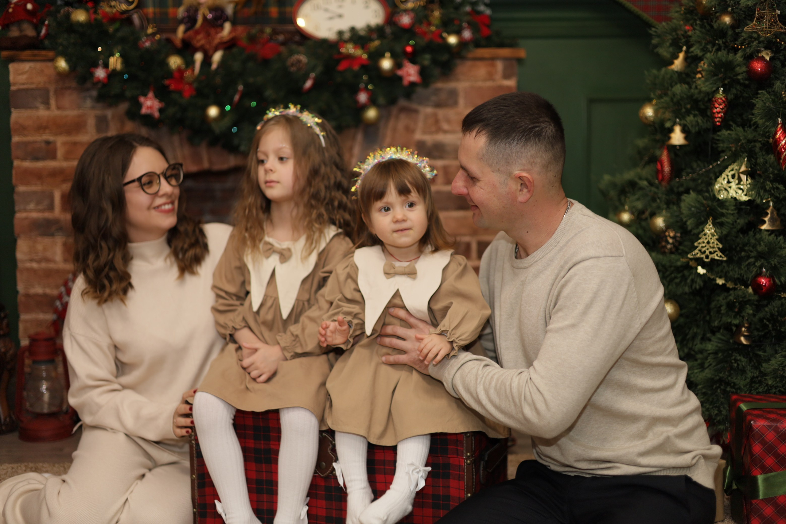 Семейная новогодняя. Свадебный фотограф ростовская область