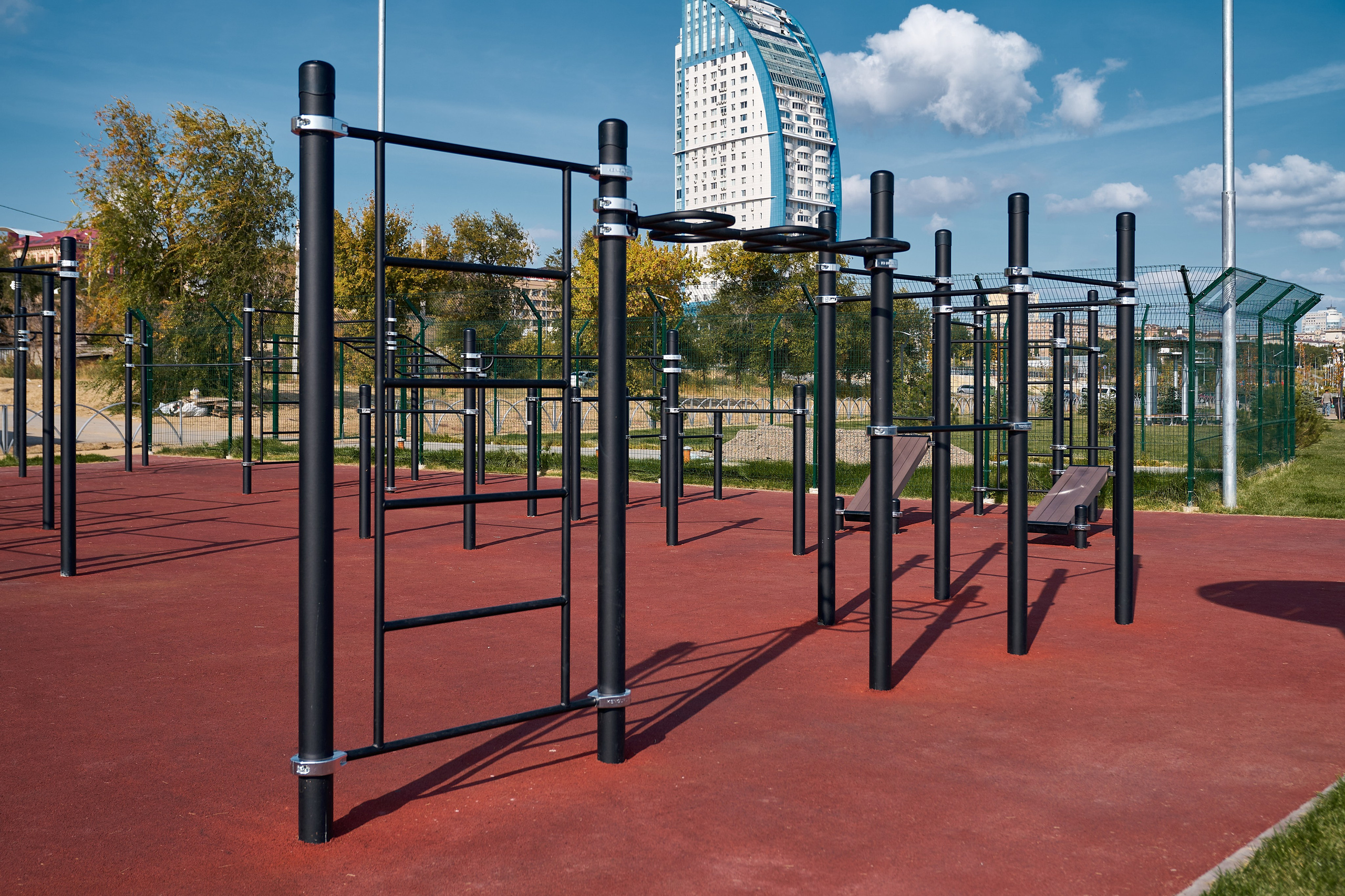 Спортивная площадка KENGURU PRO. Фотограф Никита Барановский
