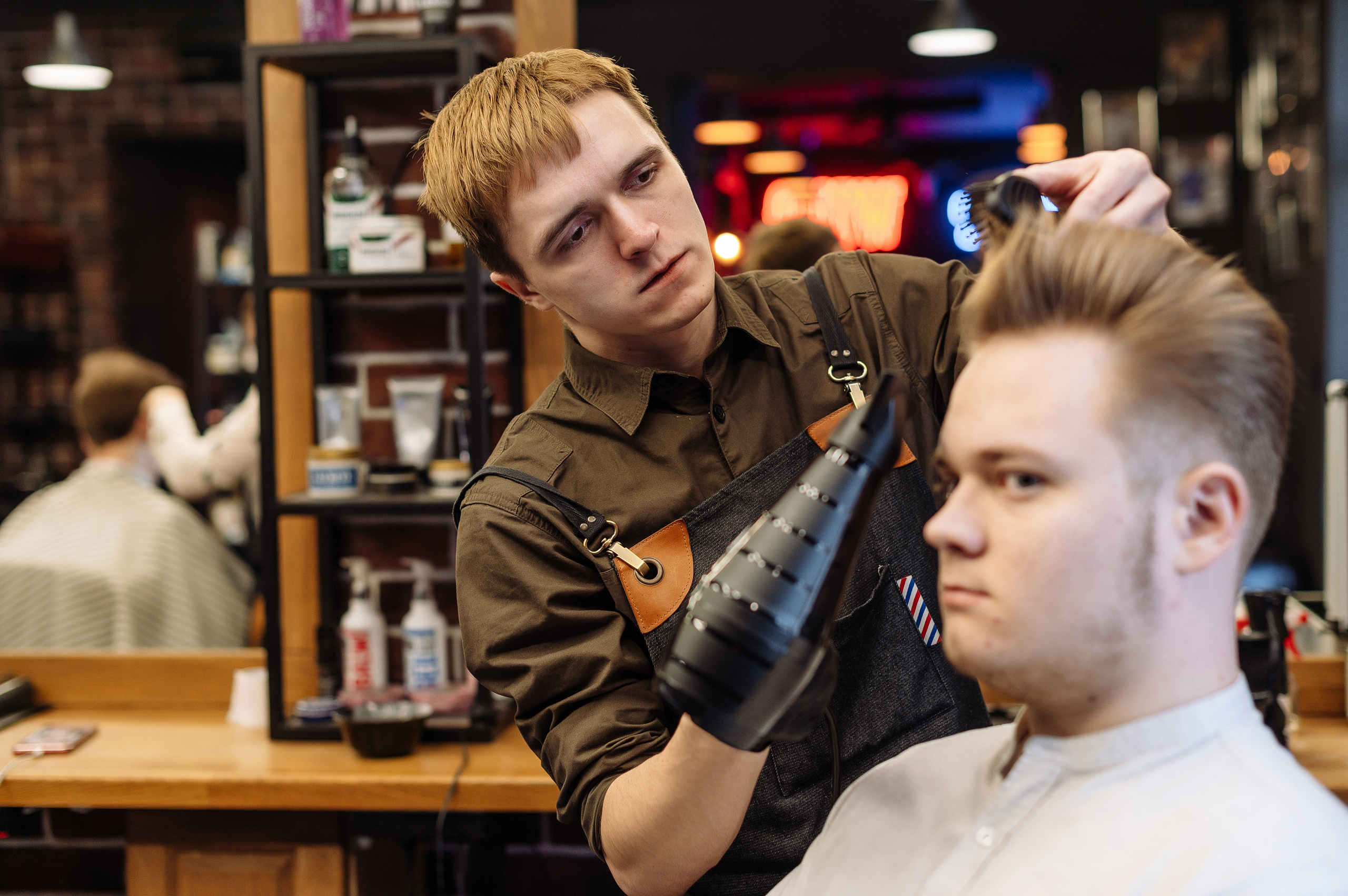 Мужская парикмахерская Old Boy. Репортажный и свадебный фотограф в Курске Борис Захарчук
