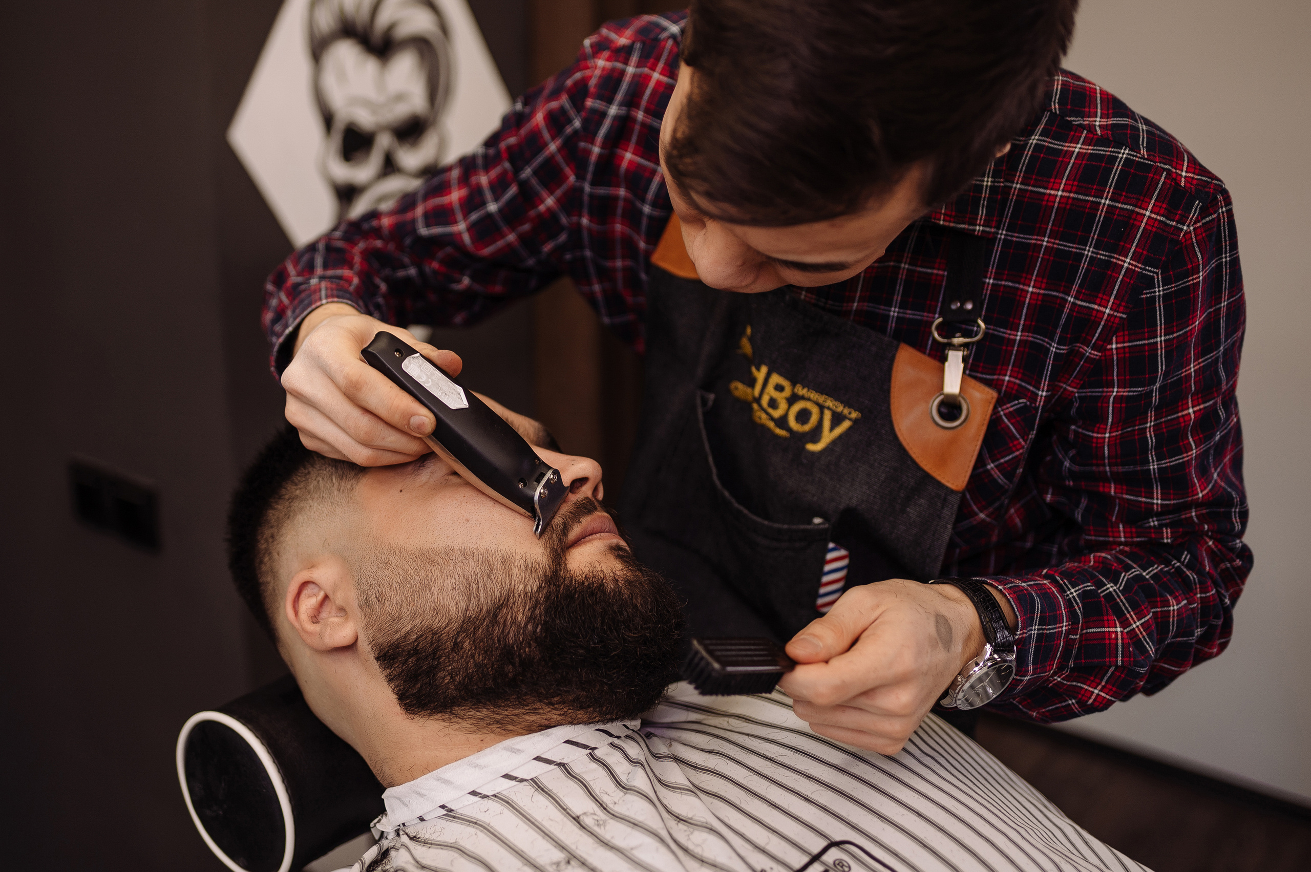Мужская парикмахерская Old Boy. Репортажный и свадебный фотограф в Курске Борис Захарчук
