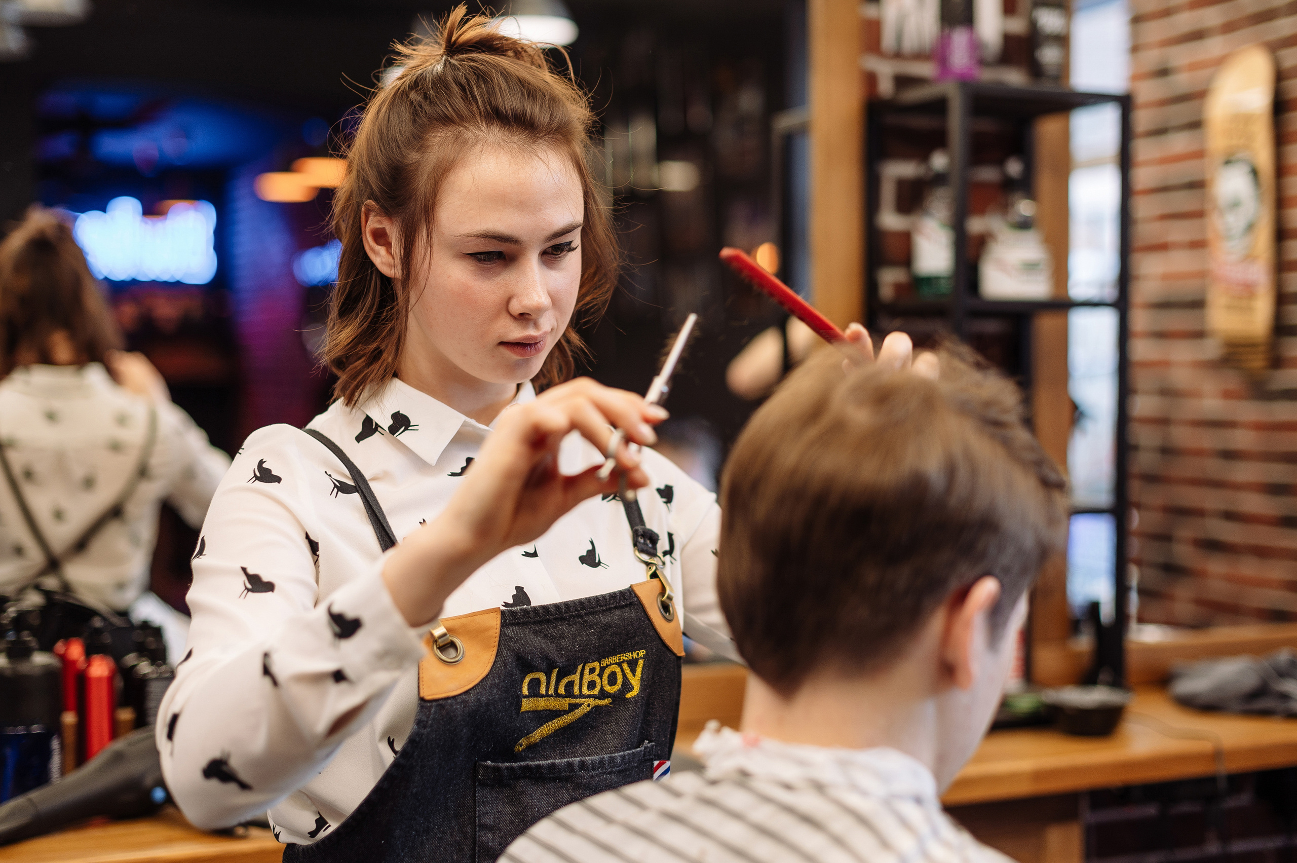 Мужская парикмахерская Old Boy. Репортажный и свадебный фотограф в Курске Борис Захарчук
