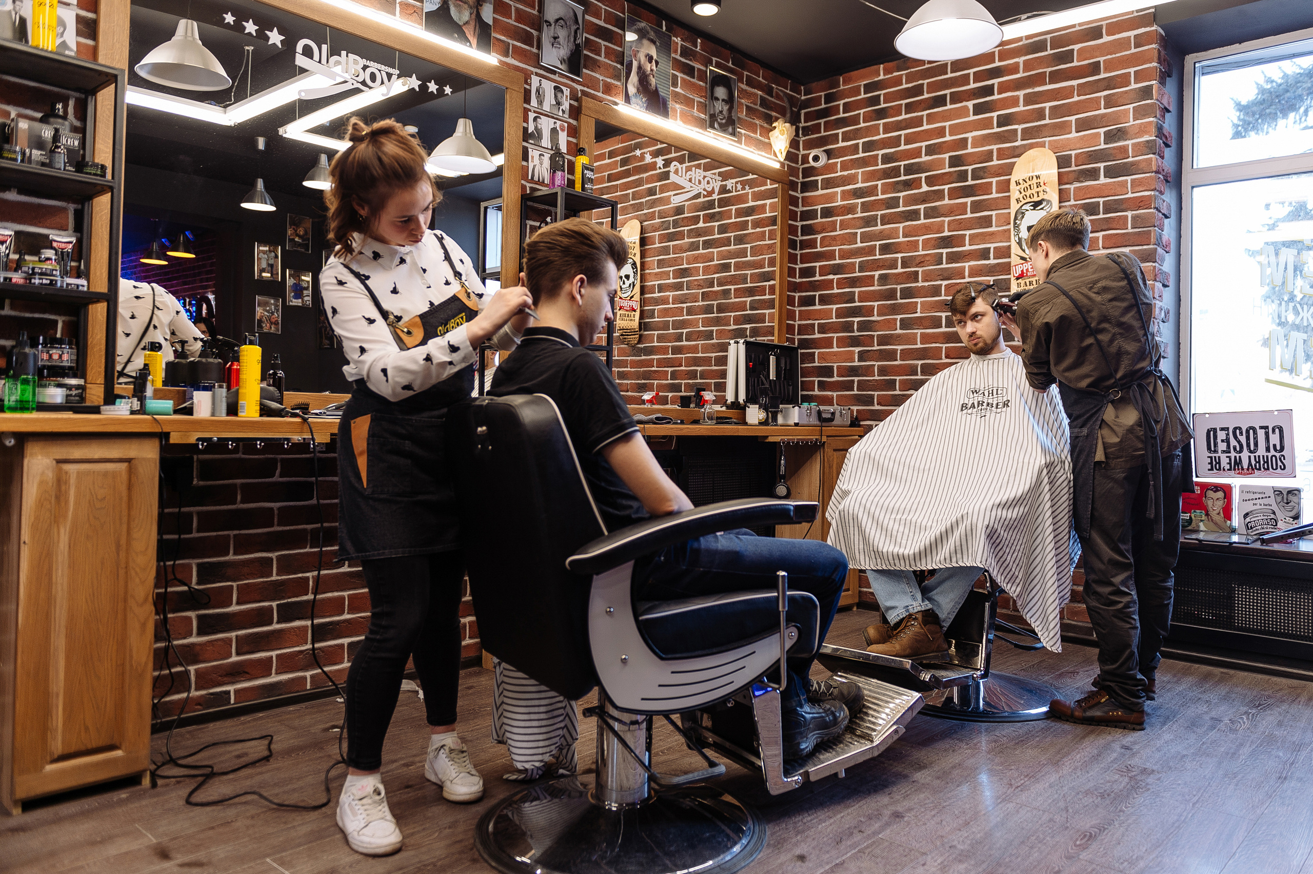 Мужская парикмахерская Old Boy. Репортажный и свадебный фотограф в Курске Борис Захарчук