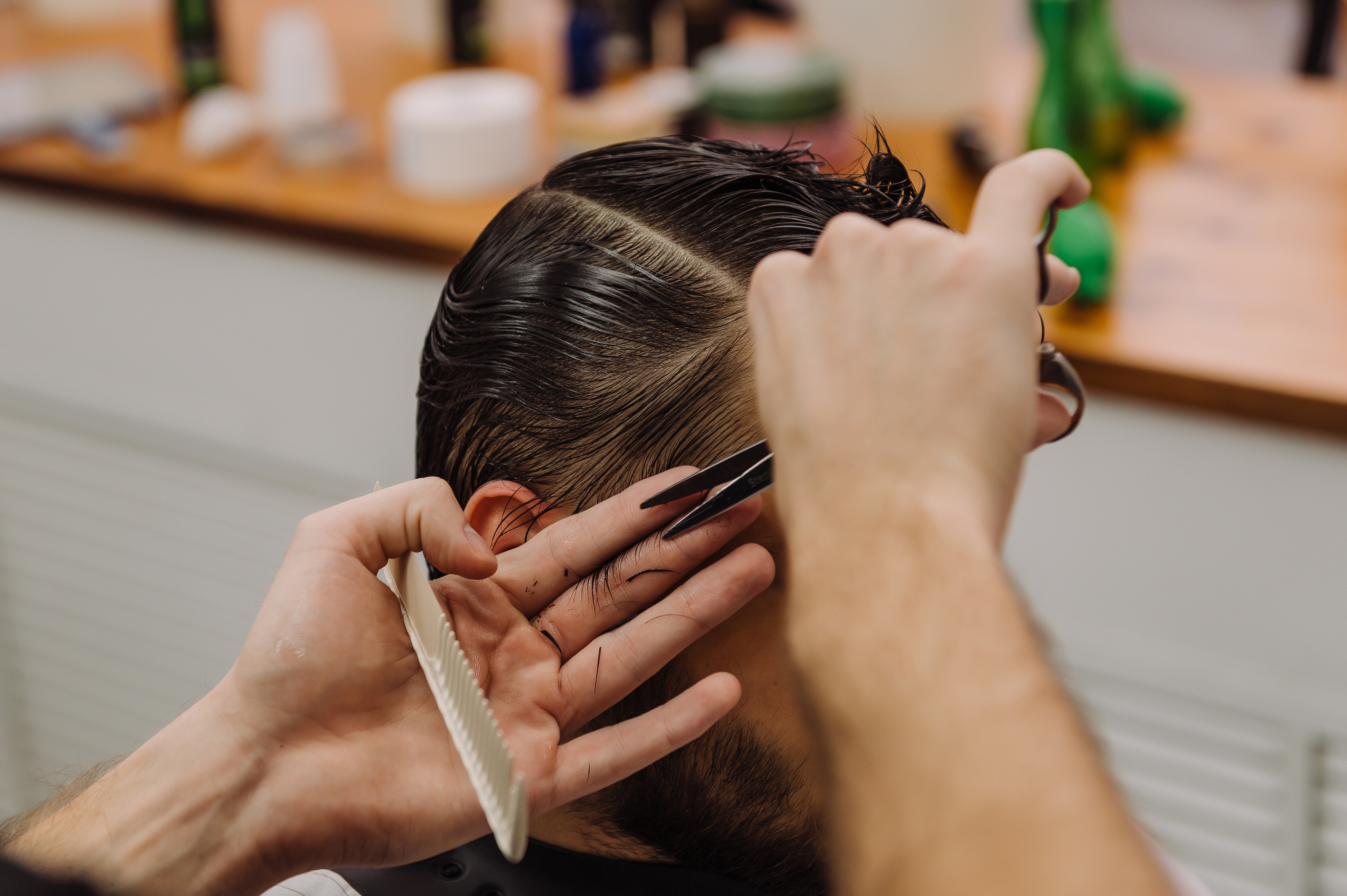 Бизнес портрет барбера. Репортажный и свадебный фотограф в Курске Борис Захарчук