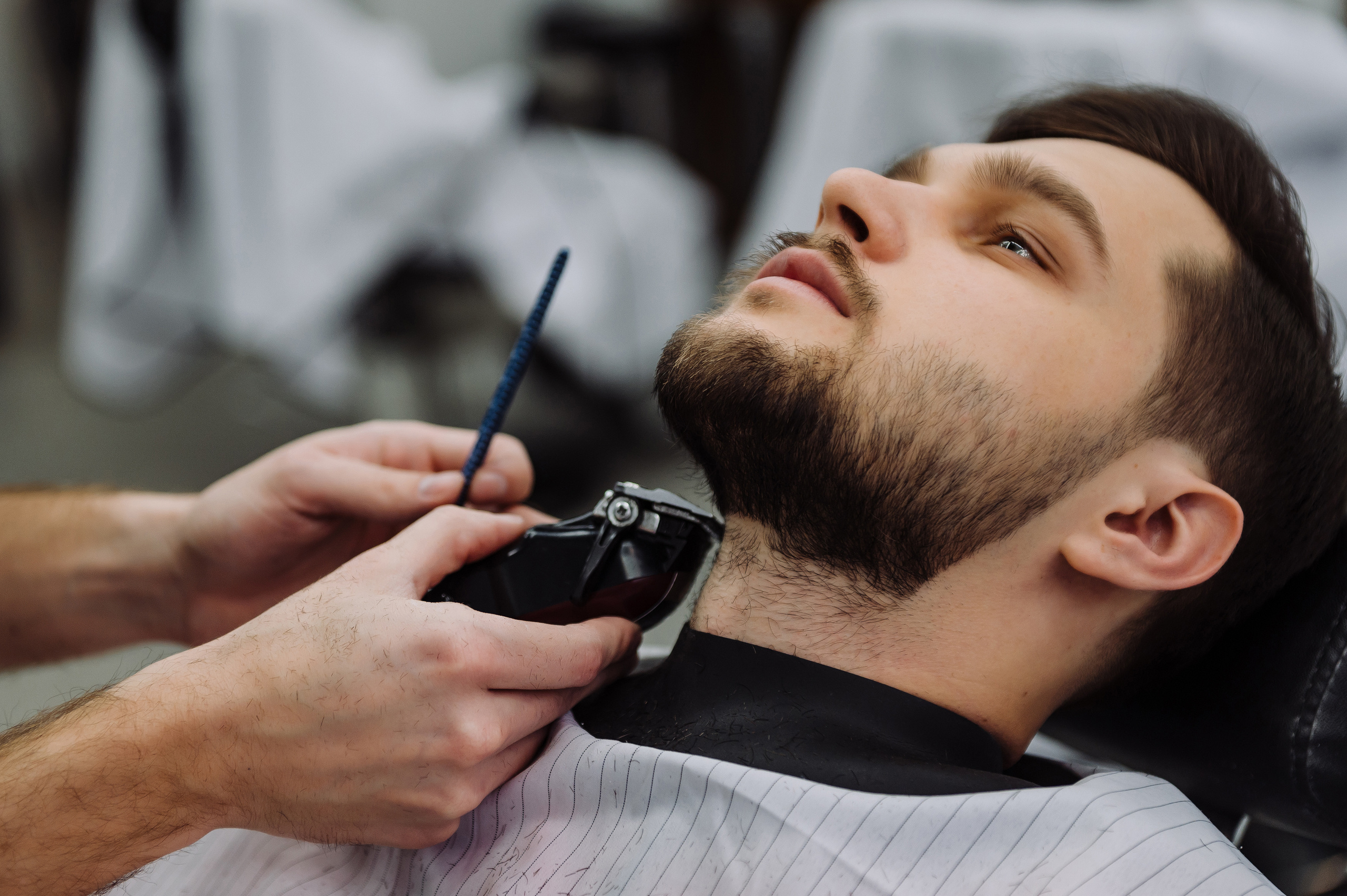 Бизнес портрет барбера. Репортажный и свадебный фотограф в Курске Борис Захарчук