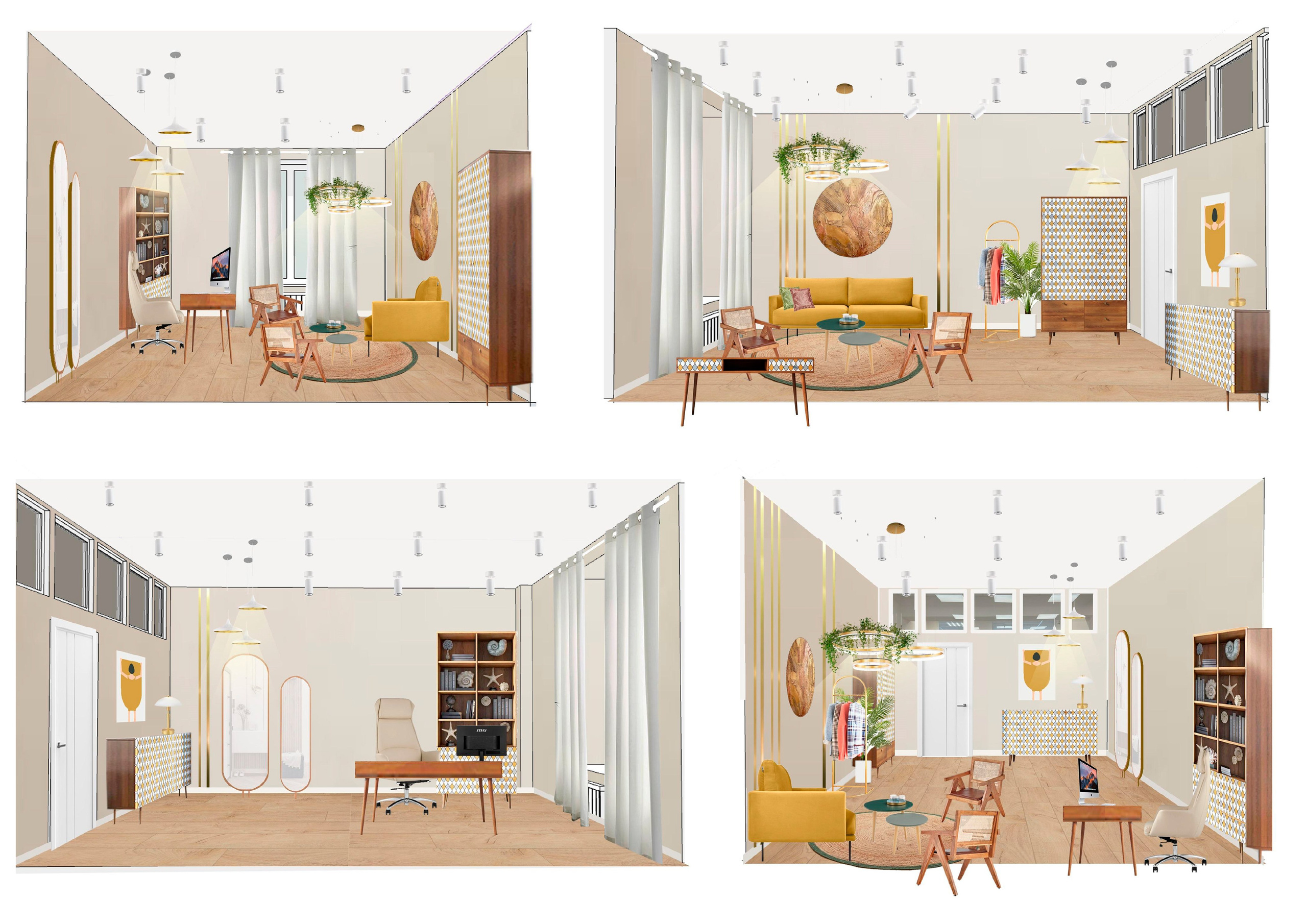 ТОРГОВЫЕ ЗАЛЫ, ОФИС «ANNA VERDI». Студия дизайна интерьеров FORMA