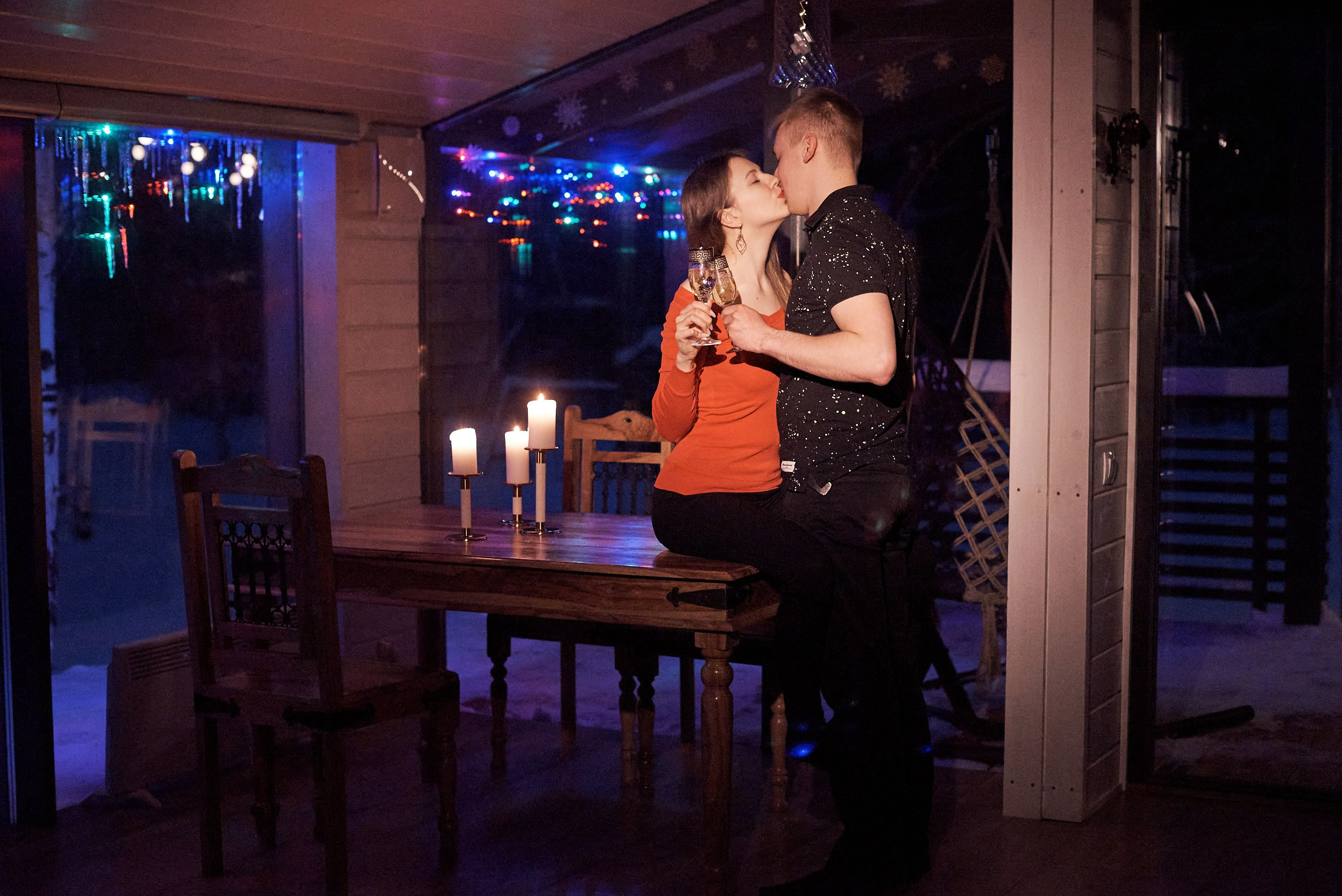 Валерий и Марина Романтический вечер с приятным сюрпризом!. Свадебный фотограф, видеограф в Клину, Москве, Зеленограде, Калабушкин