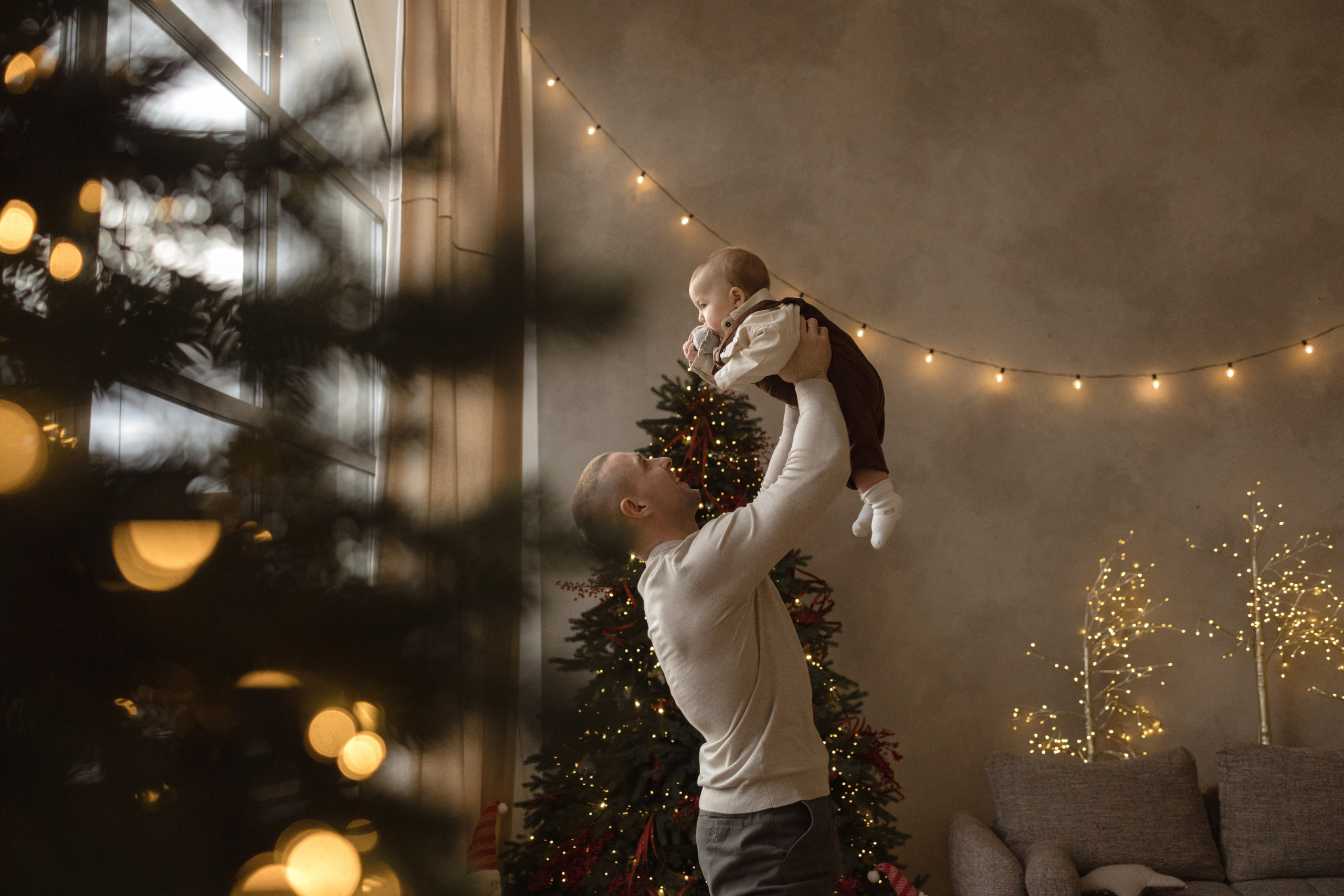 Новогодняя съемка в Мун (зал Семейный). Фотограф беременности и новорожденных в Красноярске Вета Ланская