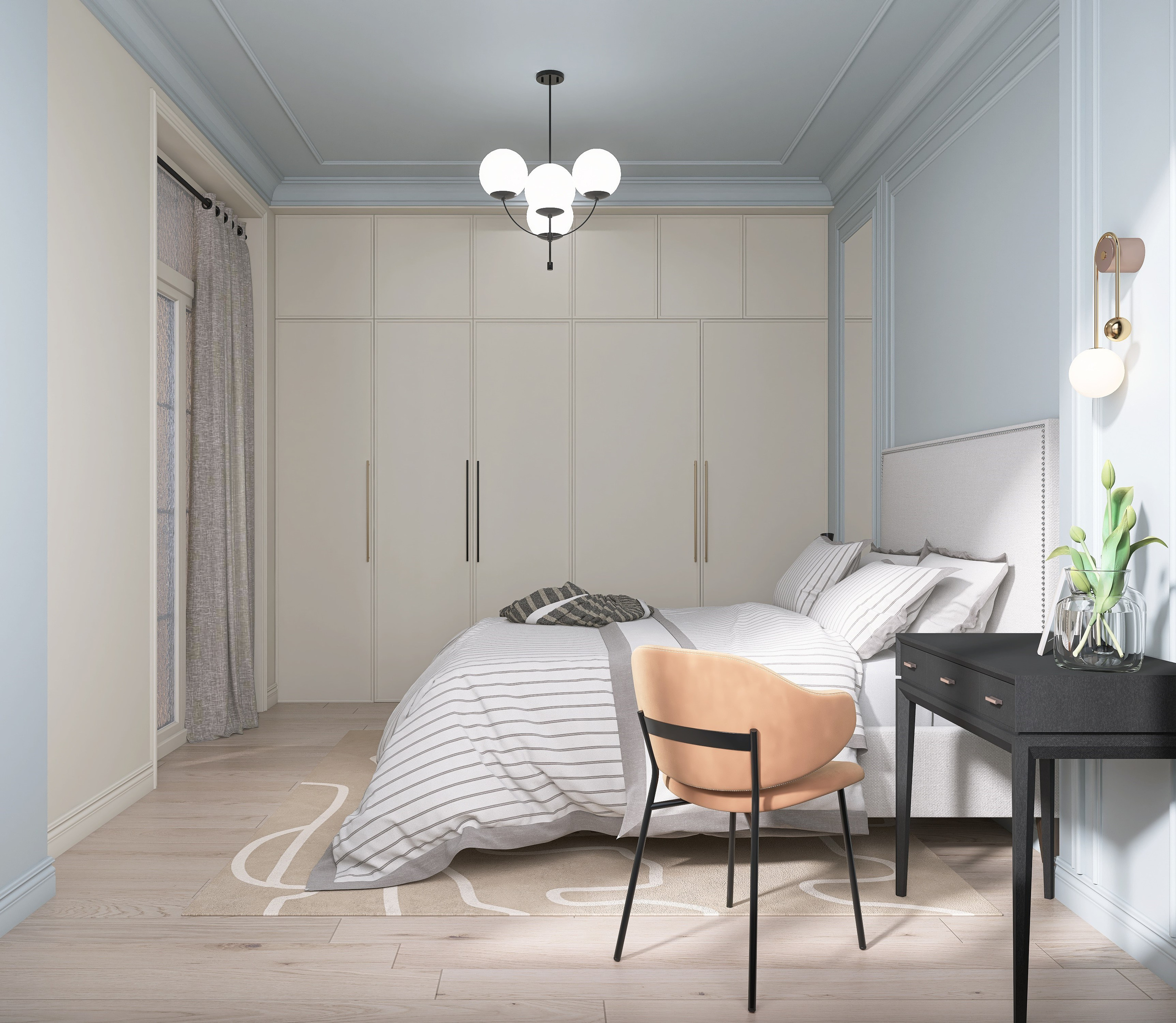 Неоклассическое джапанди. Дизайнер интерьера Диана Миронова|Москва