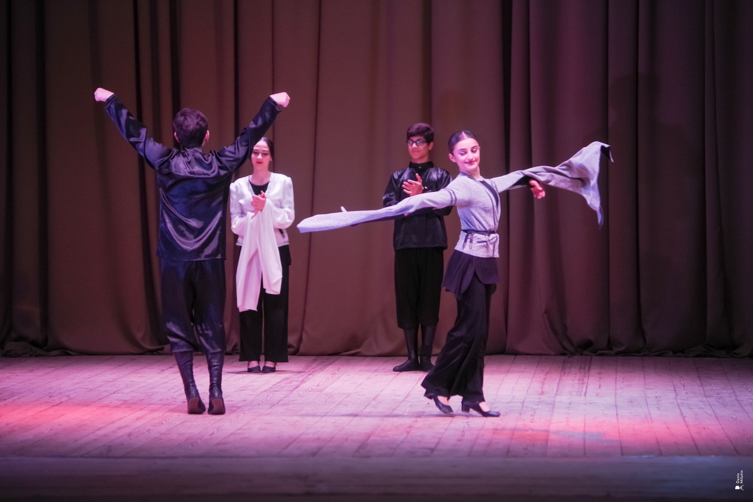 Концерт грузинского танца в Хоби. Портретный фотограф Денис Милютин