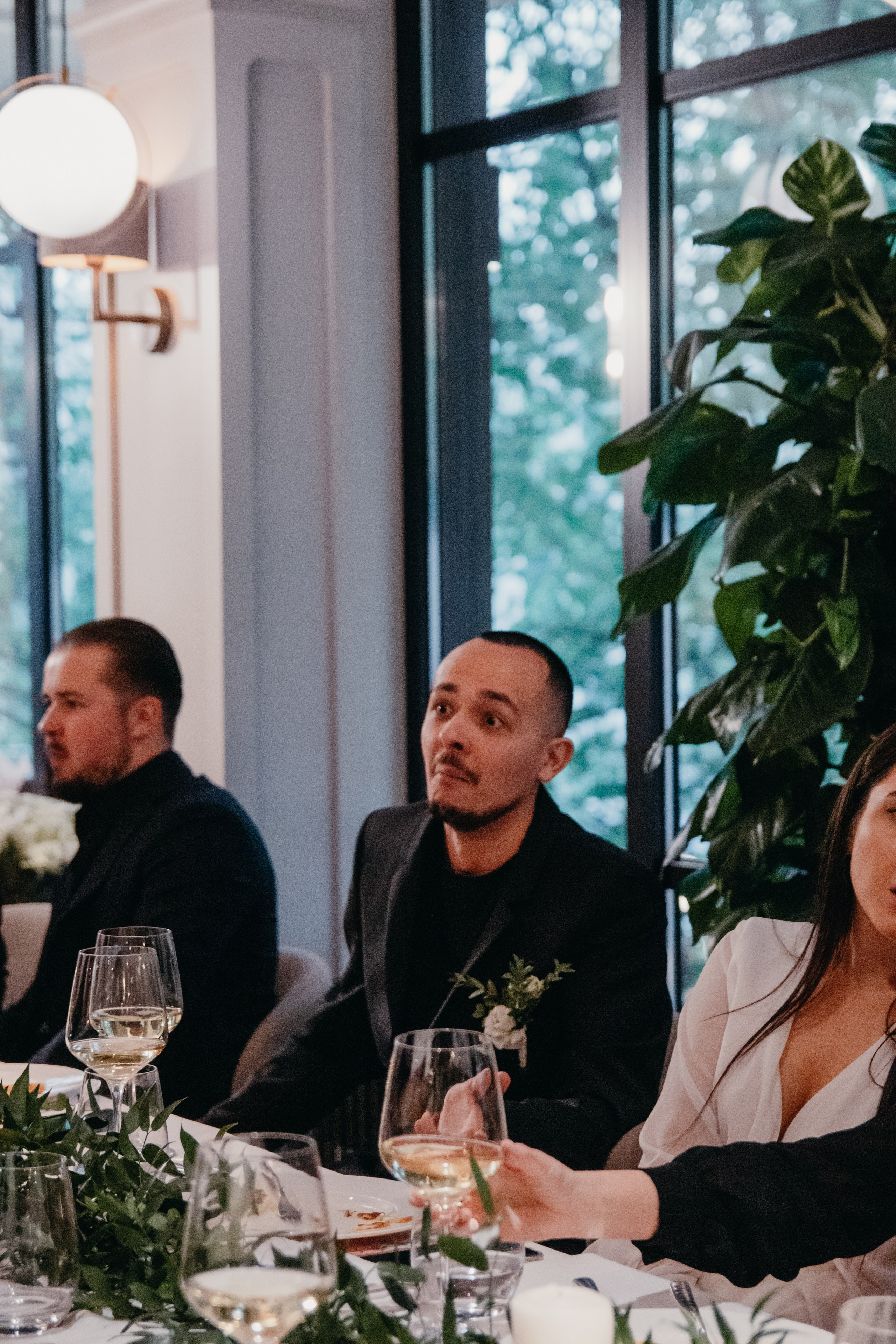 Свадебный ужин. Семейный фотограф в Москве