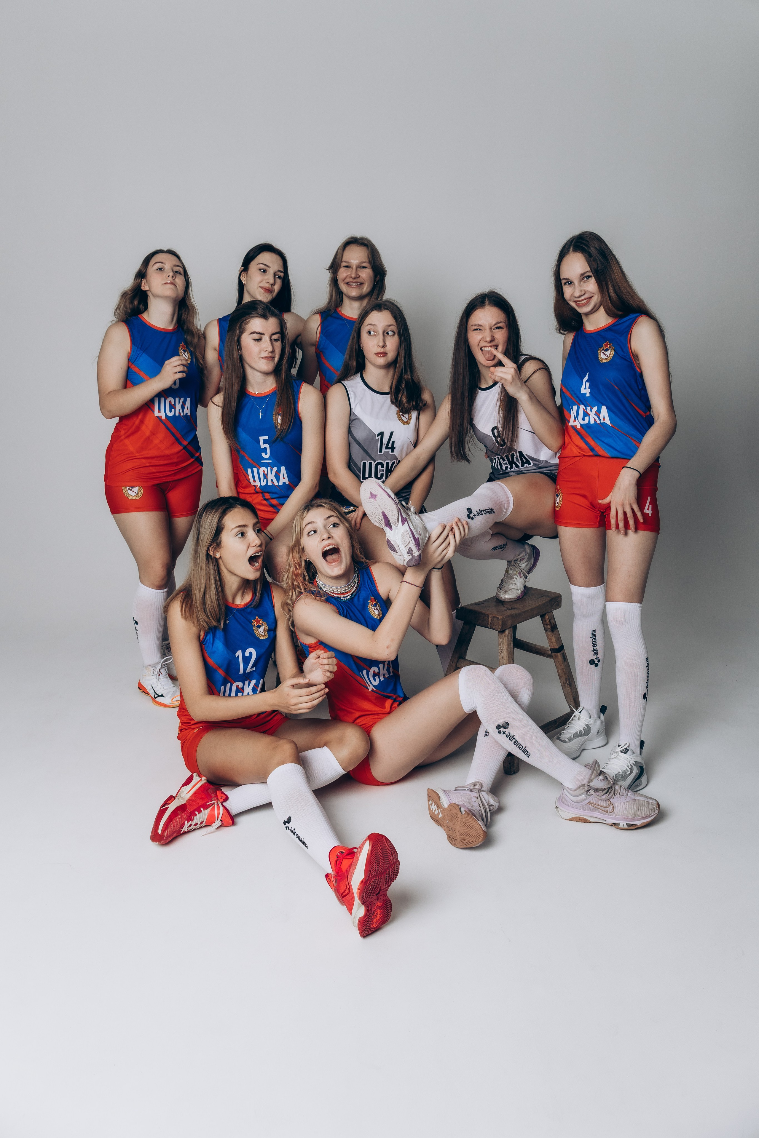 Школьная съёмка, съёмка команды. Фотограф Москва Таша Панина