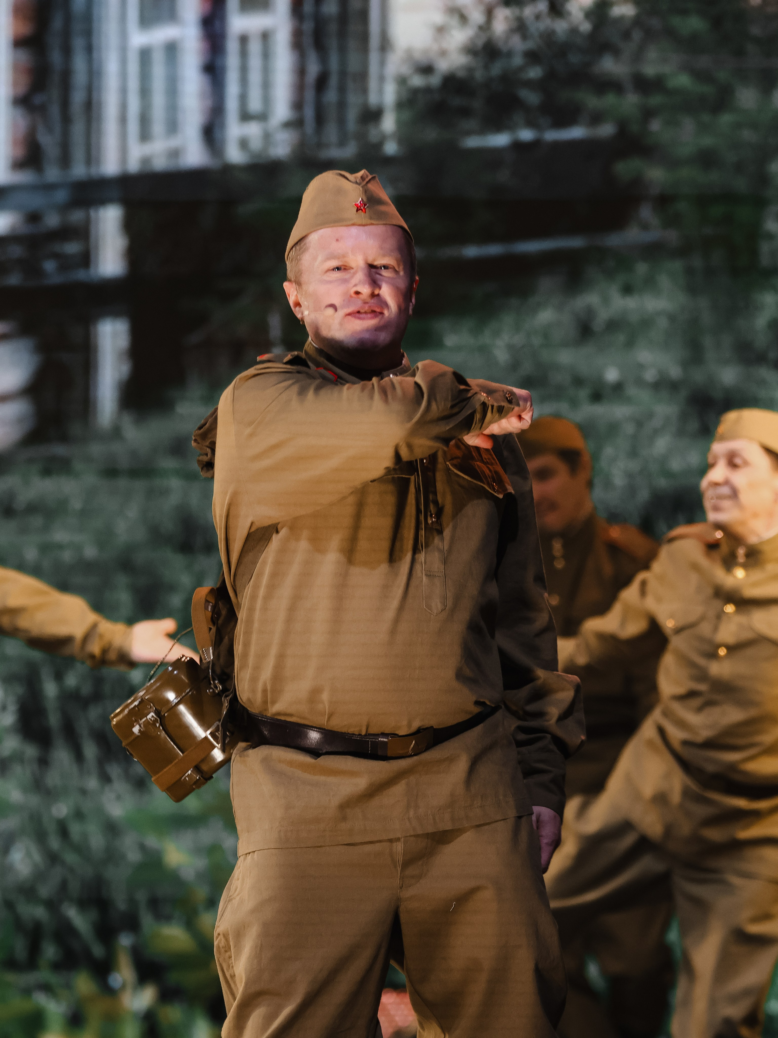 Василий Теркин, театр «Русская песня». Фотограф Ольга Махалова — Санкт-Петербург, Москва, Нижний Новгород