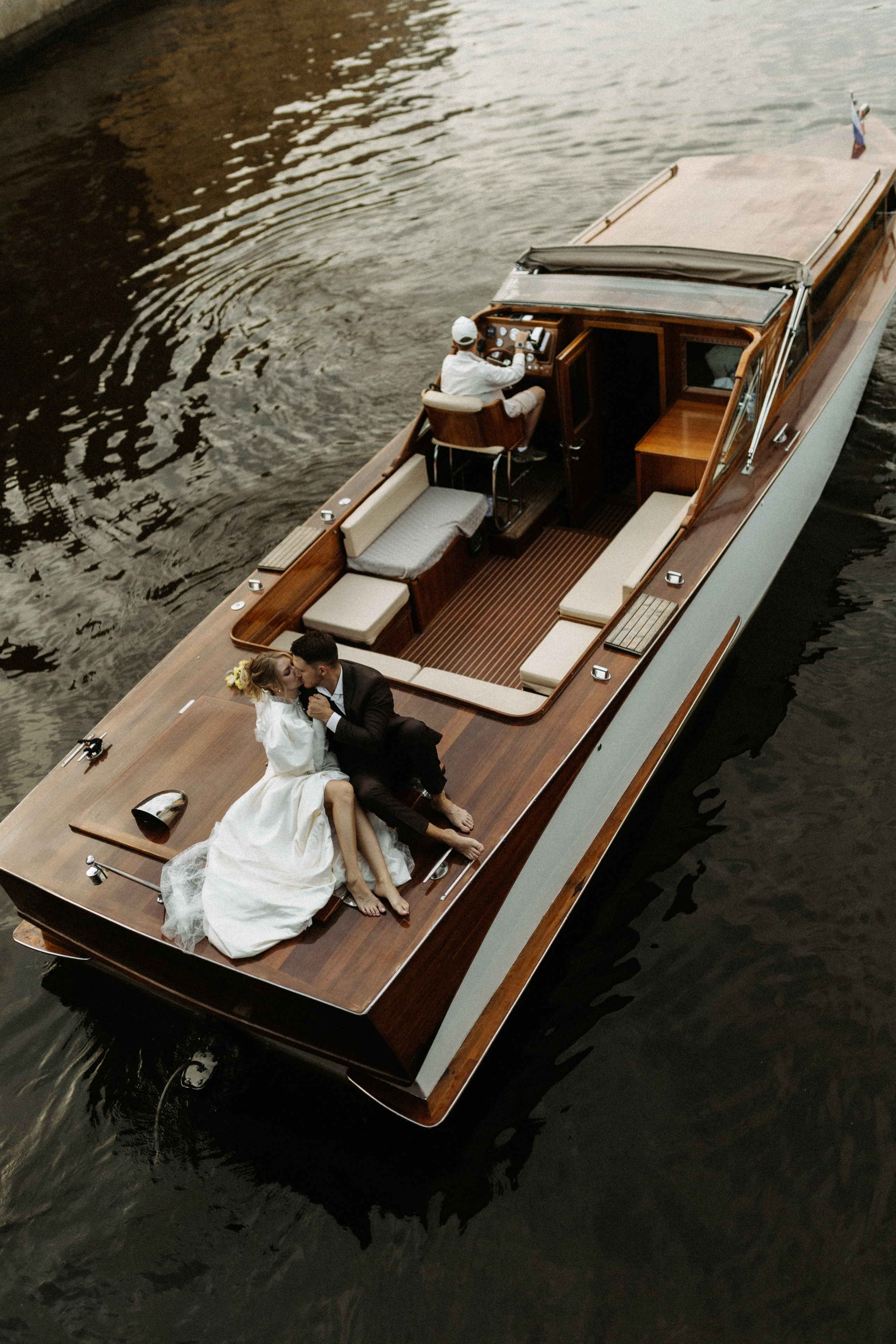 На катере. Фотограф в Санкт-Петербурге