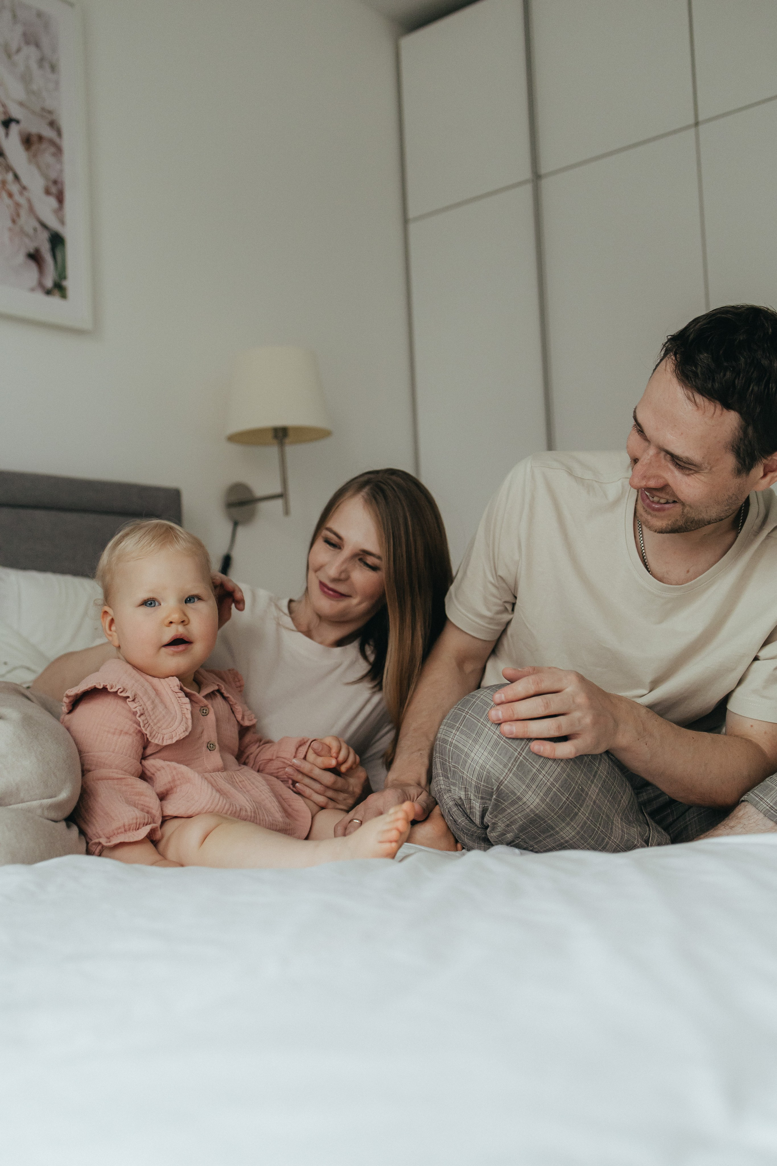 Домашняя фотосессия на 1 годик. Семейный фотограф в Москве, Щелково, Фрязино _ Виктория Степанова