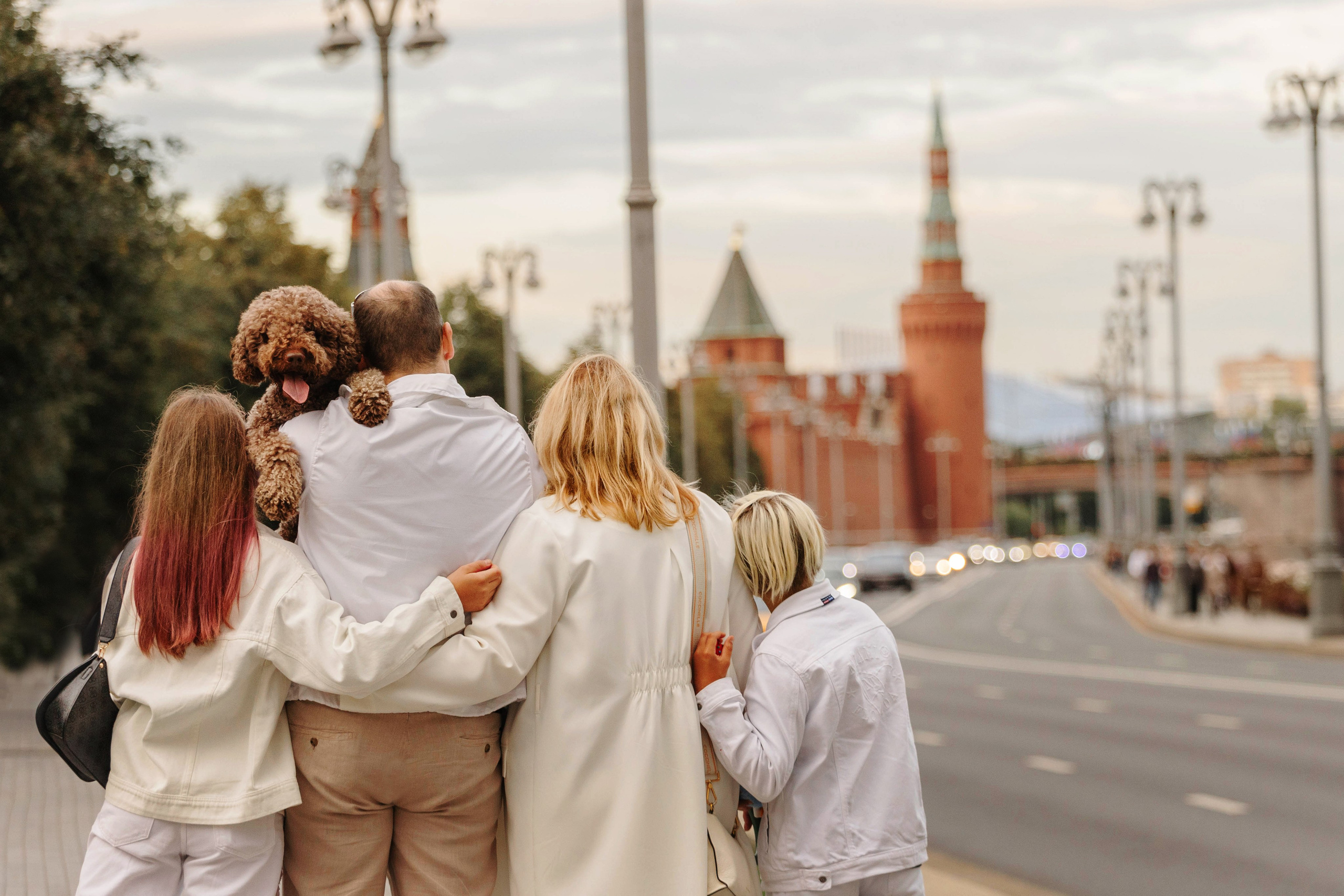 Москва / Амато и его семья. Фотограф Кузина Вера