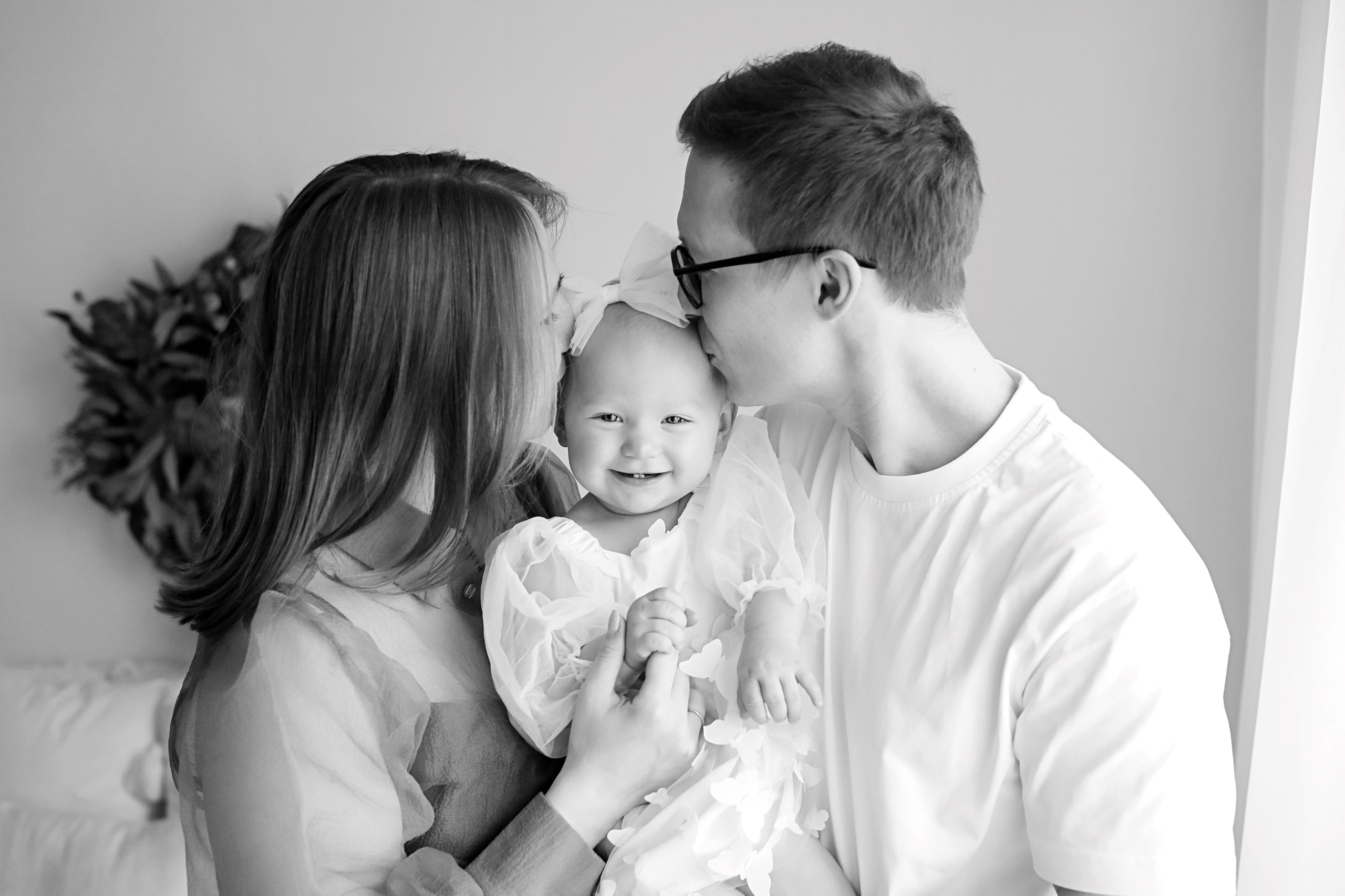 Алисе 1 годик. Фотограф новорожденных Москва. Ньюборн фотограф Москва