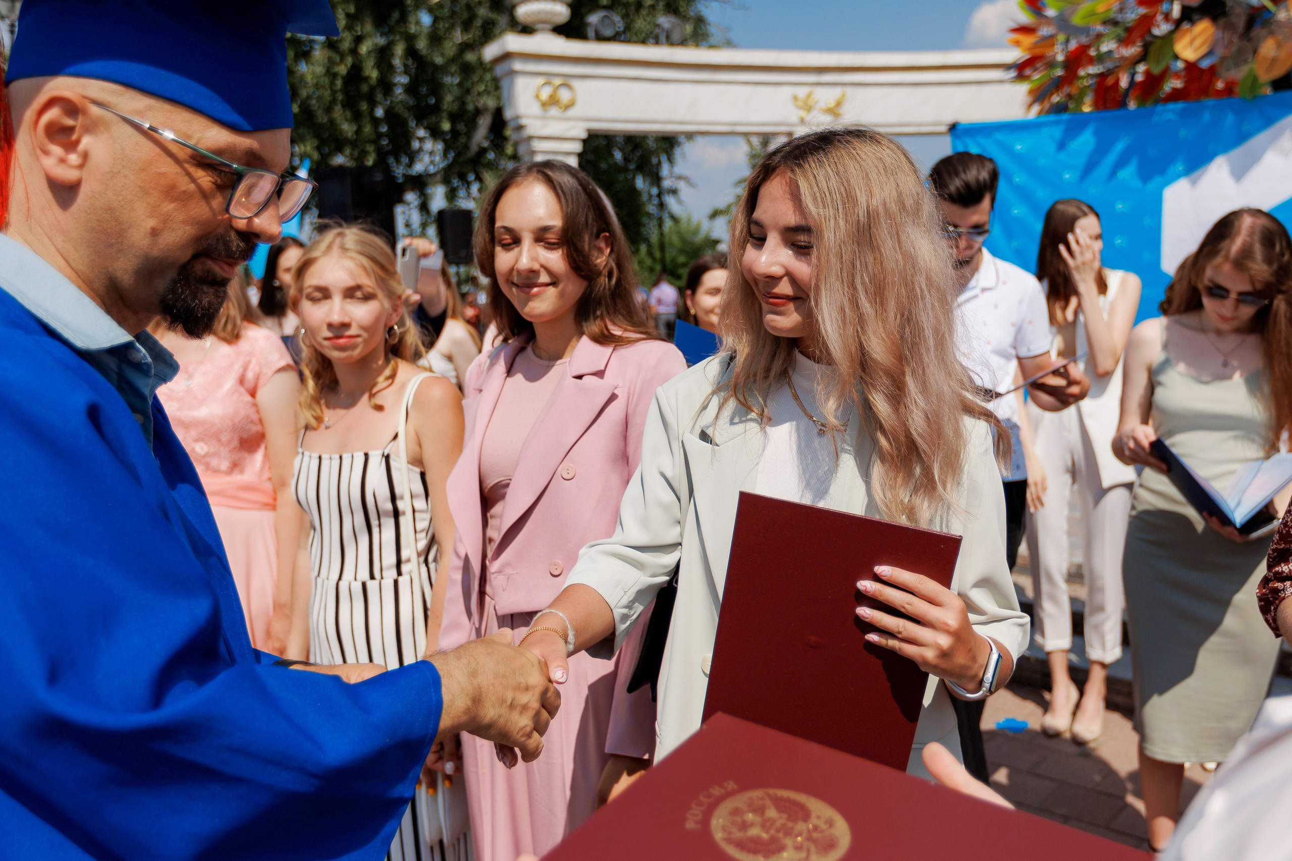 Вручение дипломов. ТюмГУ. Даниил Савиных | Фотограф Тюмень