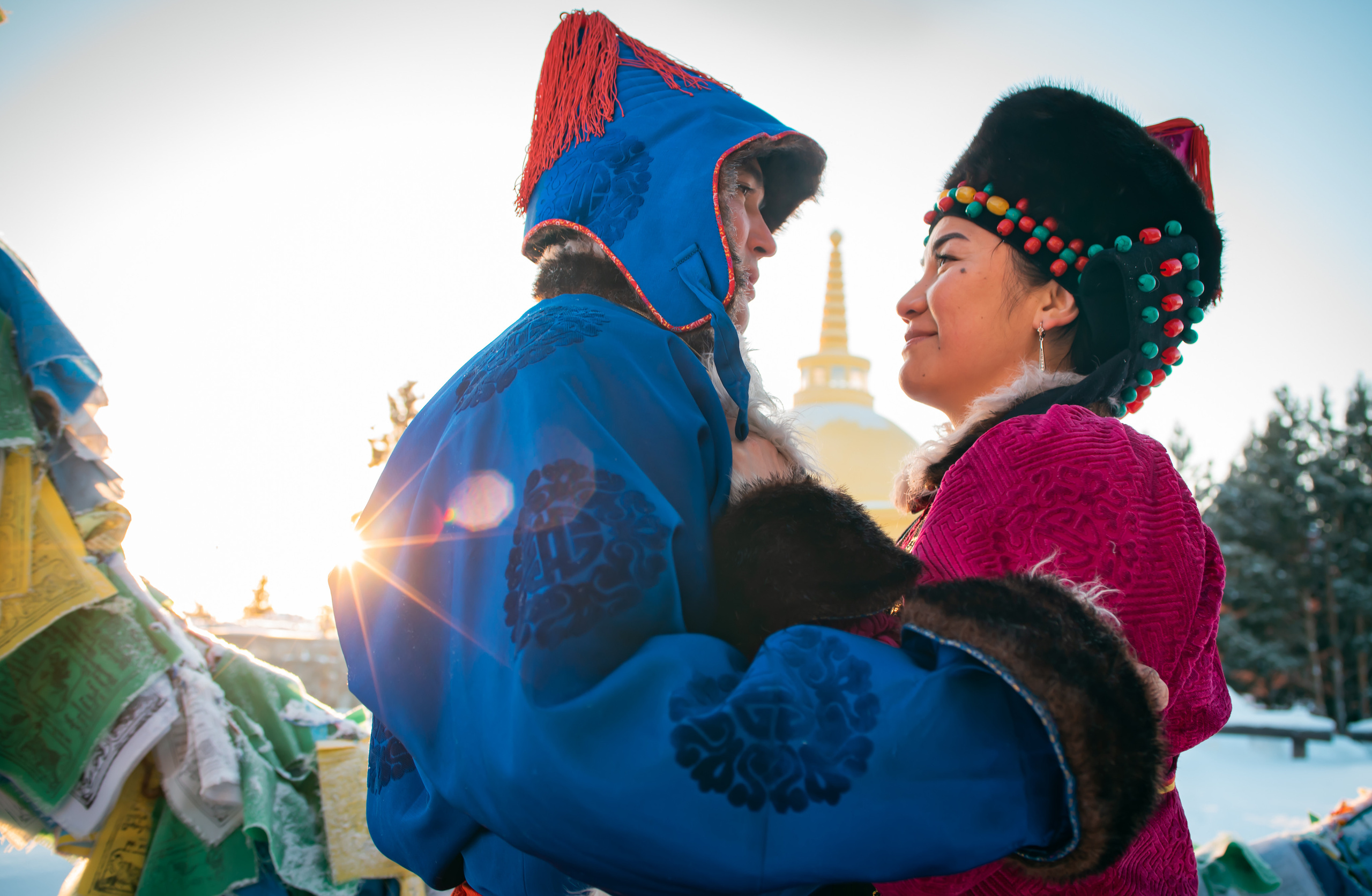 Зорикто и Людмила  Цыбендоржиевы. Семейная фотосъемка