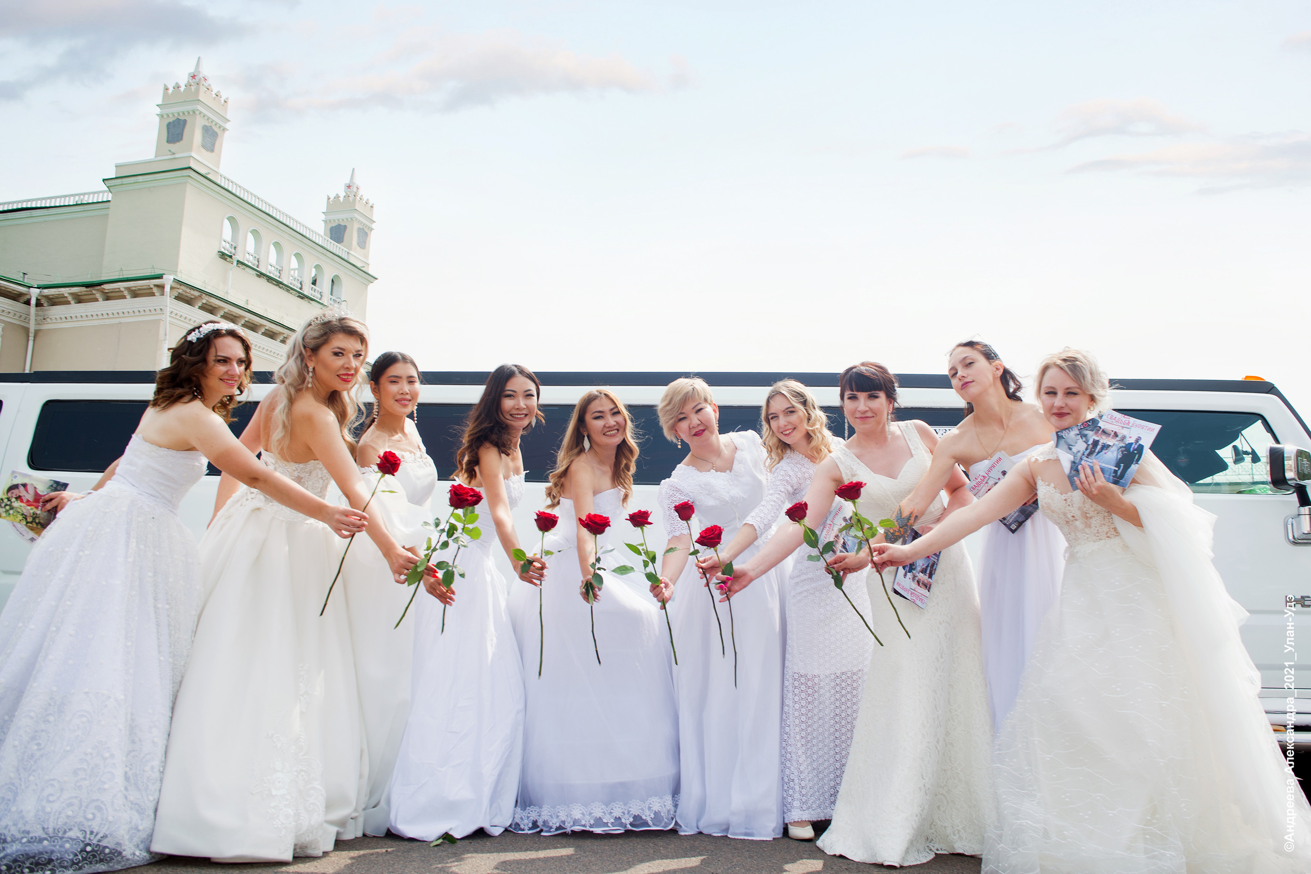 Девушки в белом. Андреева Александра фотограф в г. Улан-Удэ