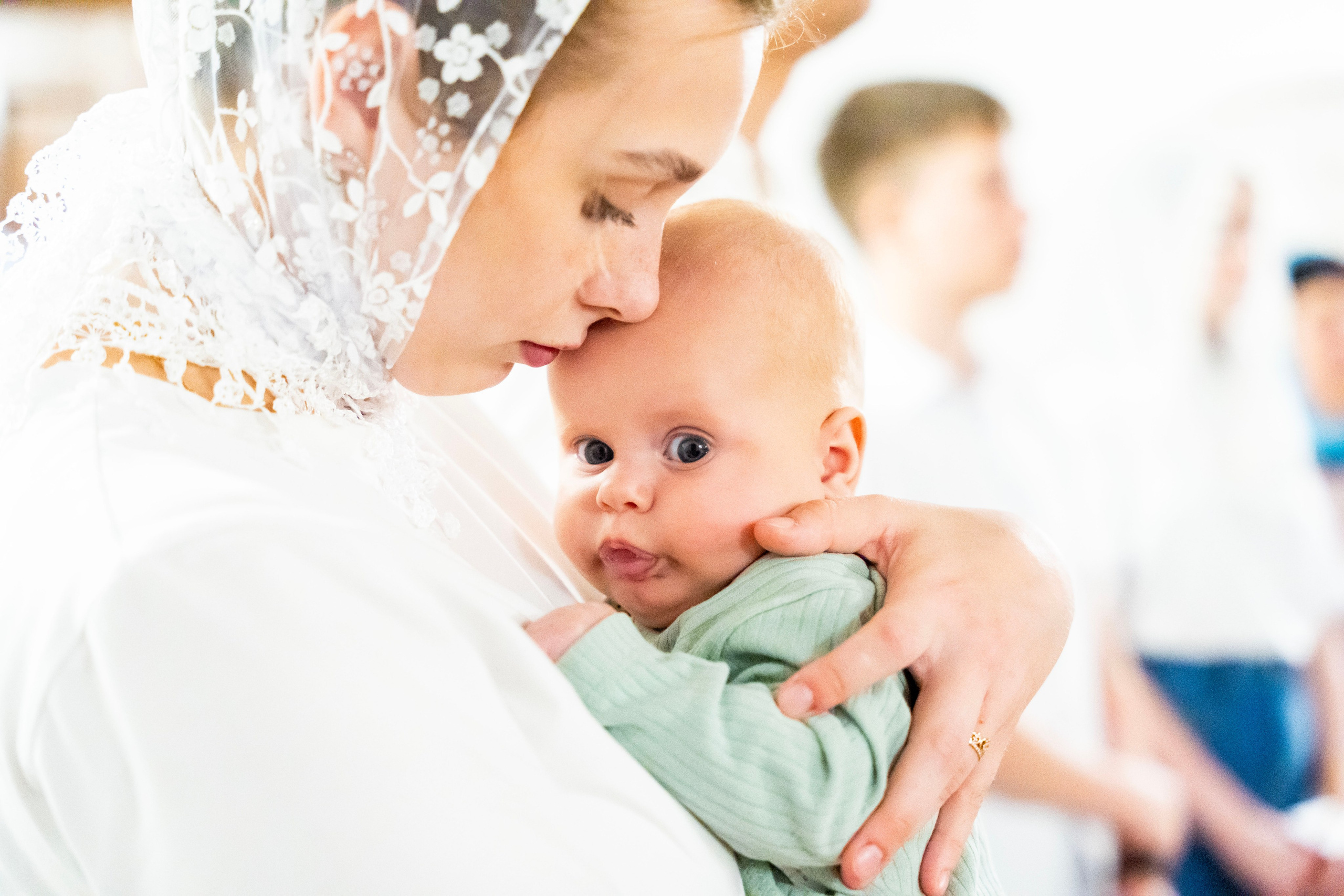 Крещение Льва. Фотограф Юлия Попова