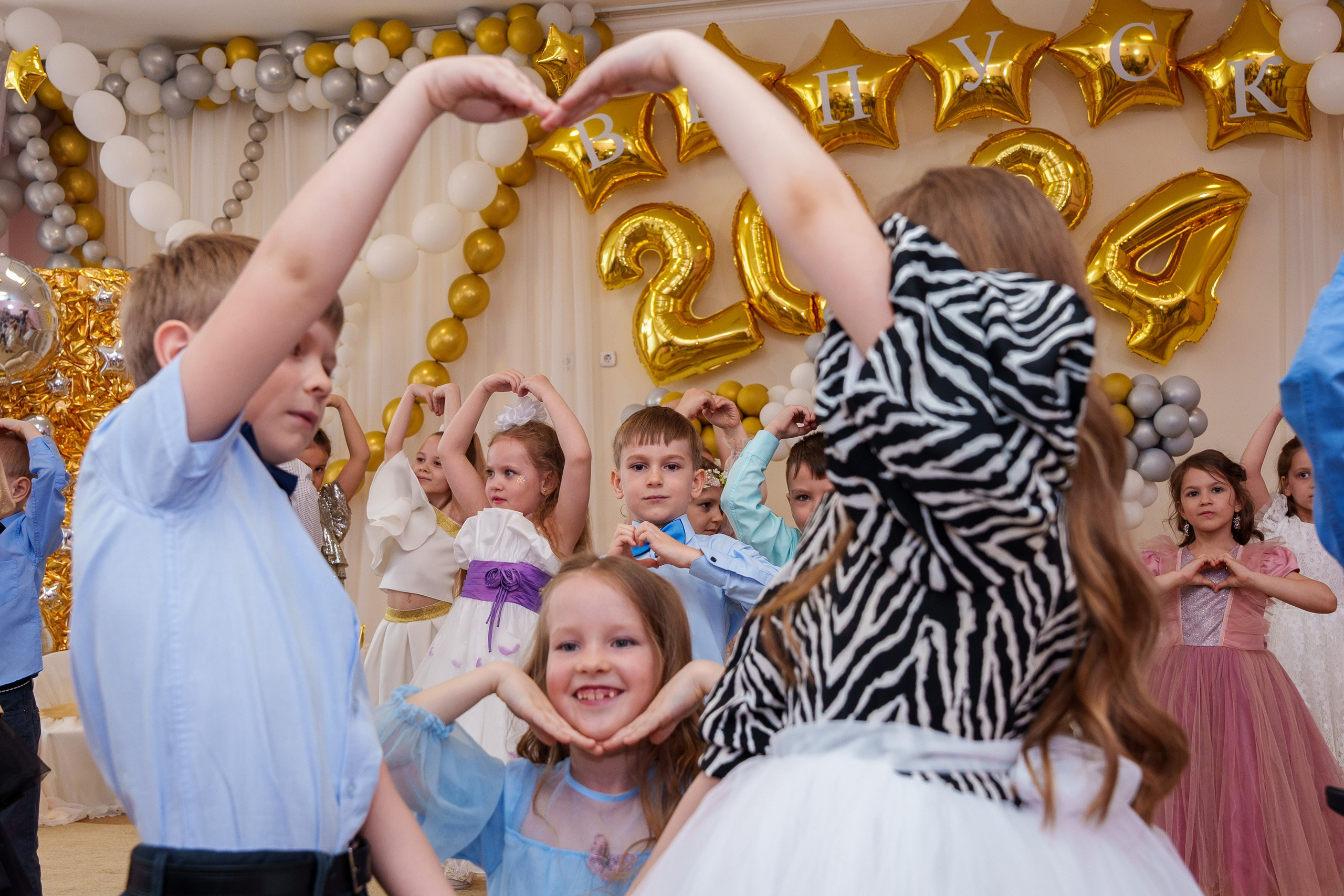 Выпускные в саду. Фотограф Юлия Попова