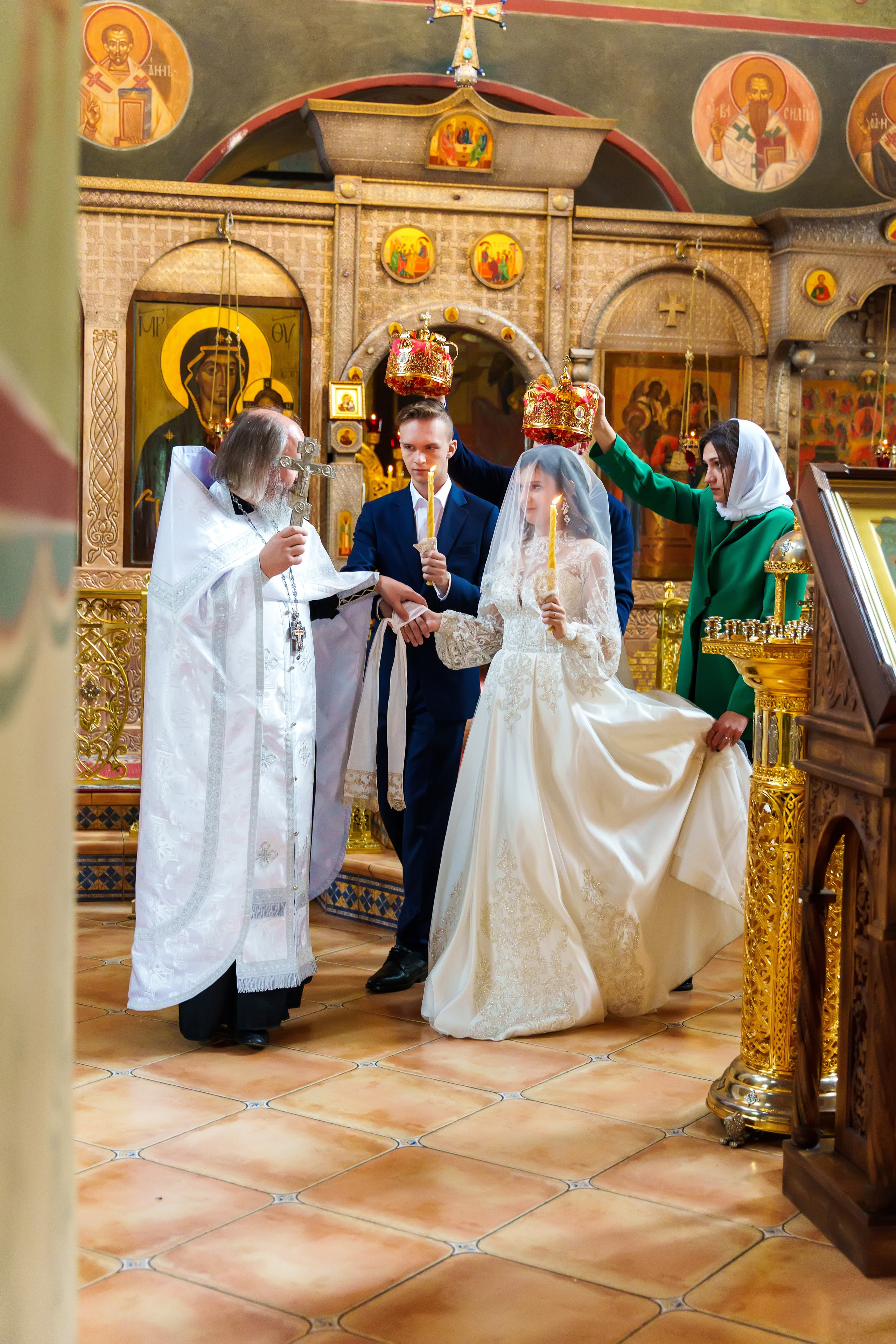 Венчание. Фотограф Юлия Попова
