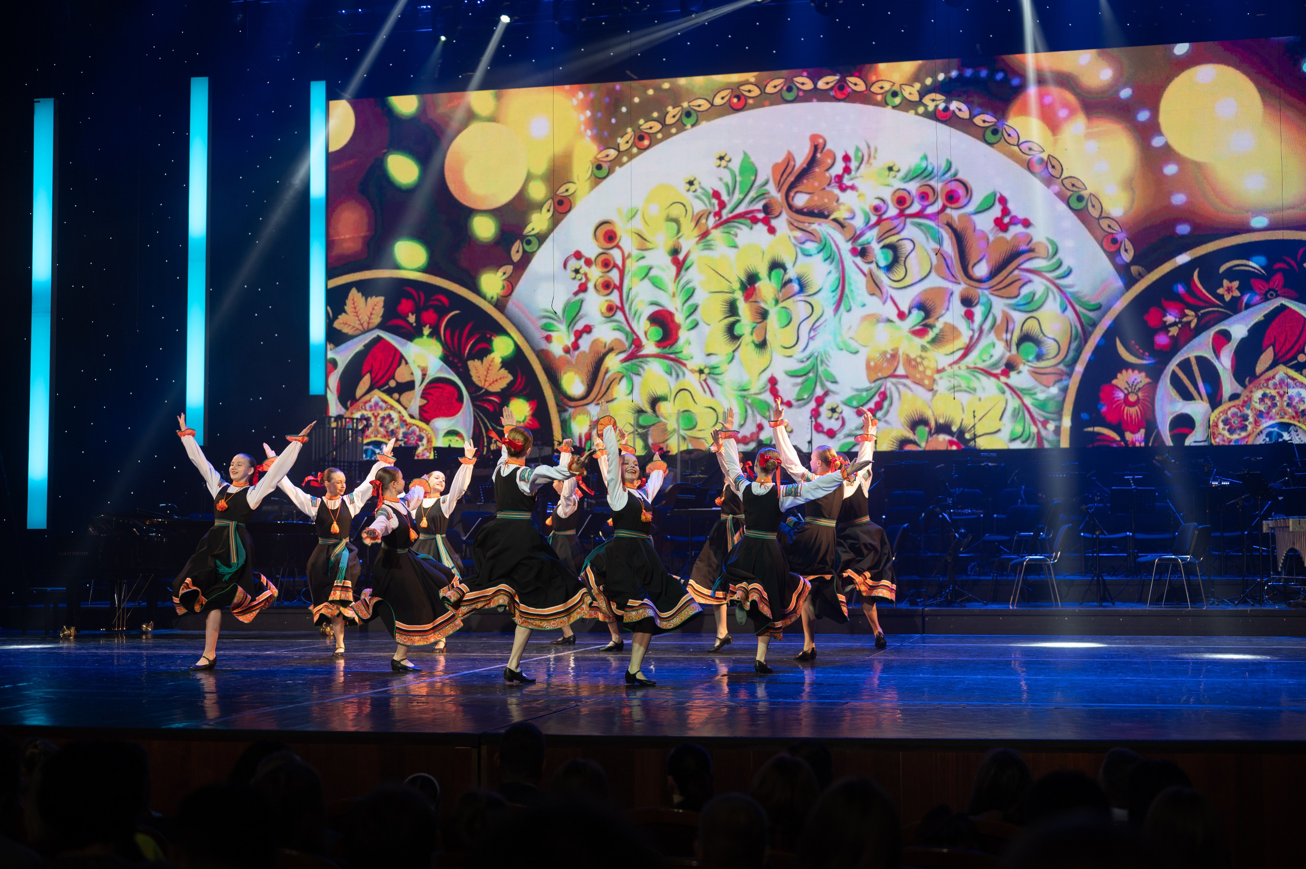 Отчетный концерт ДШИ «Гармония» «Зимняя гармония». Фотограф новорожденных, семейный детский в Тюмени Татьяна Морозова