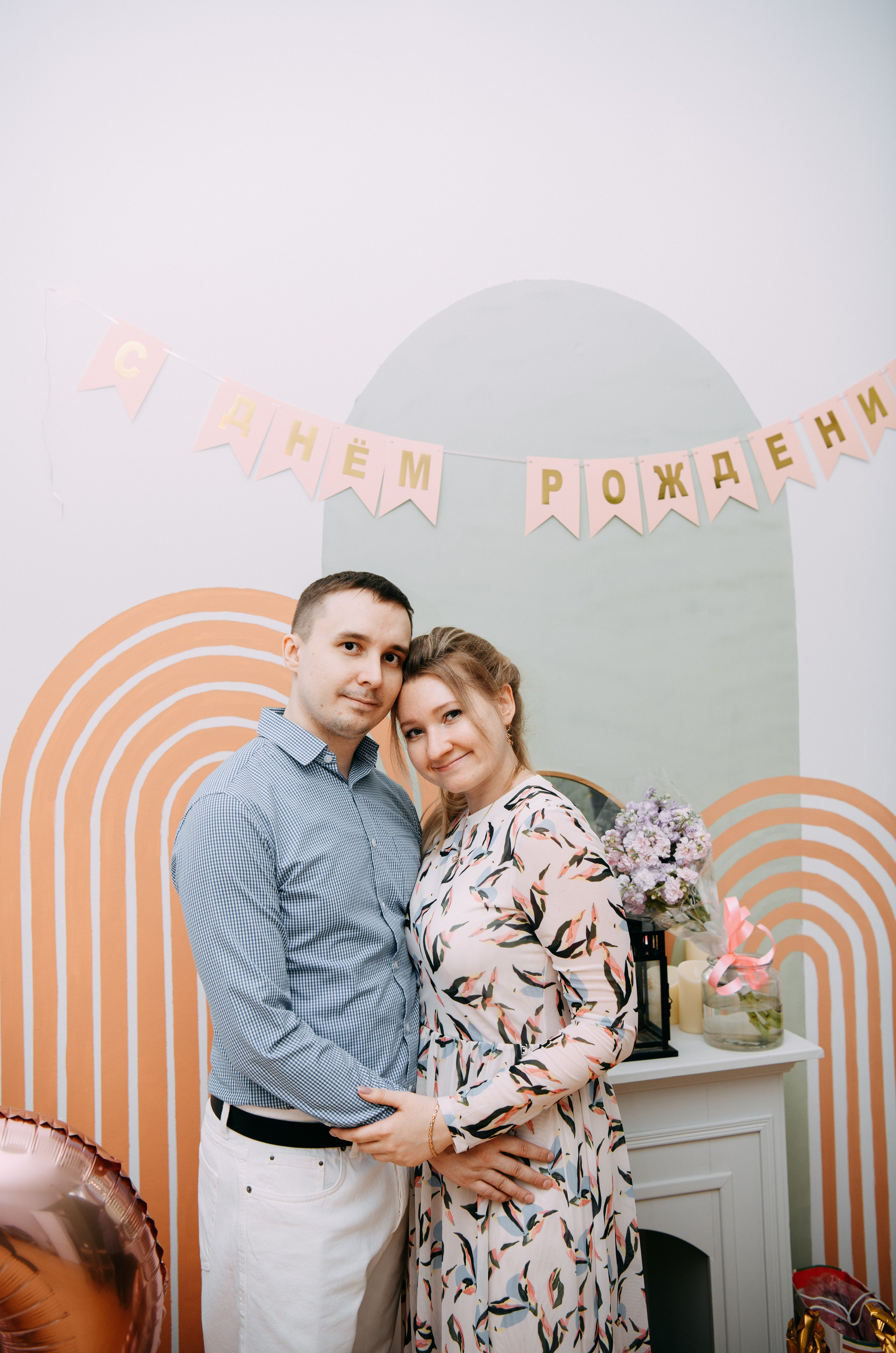 День рождения Анны Павловны. Фотограф на выписку из роддома в Москве и МО