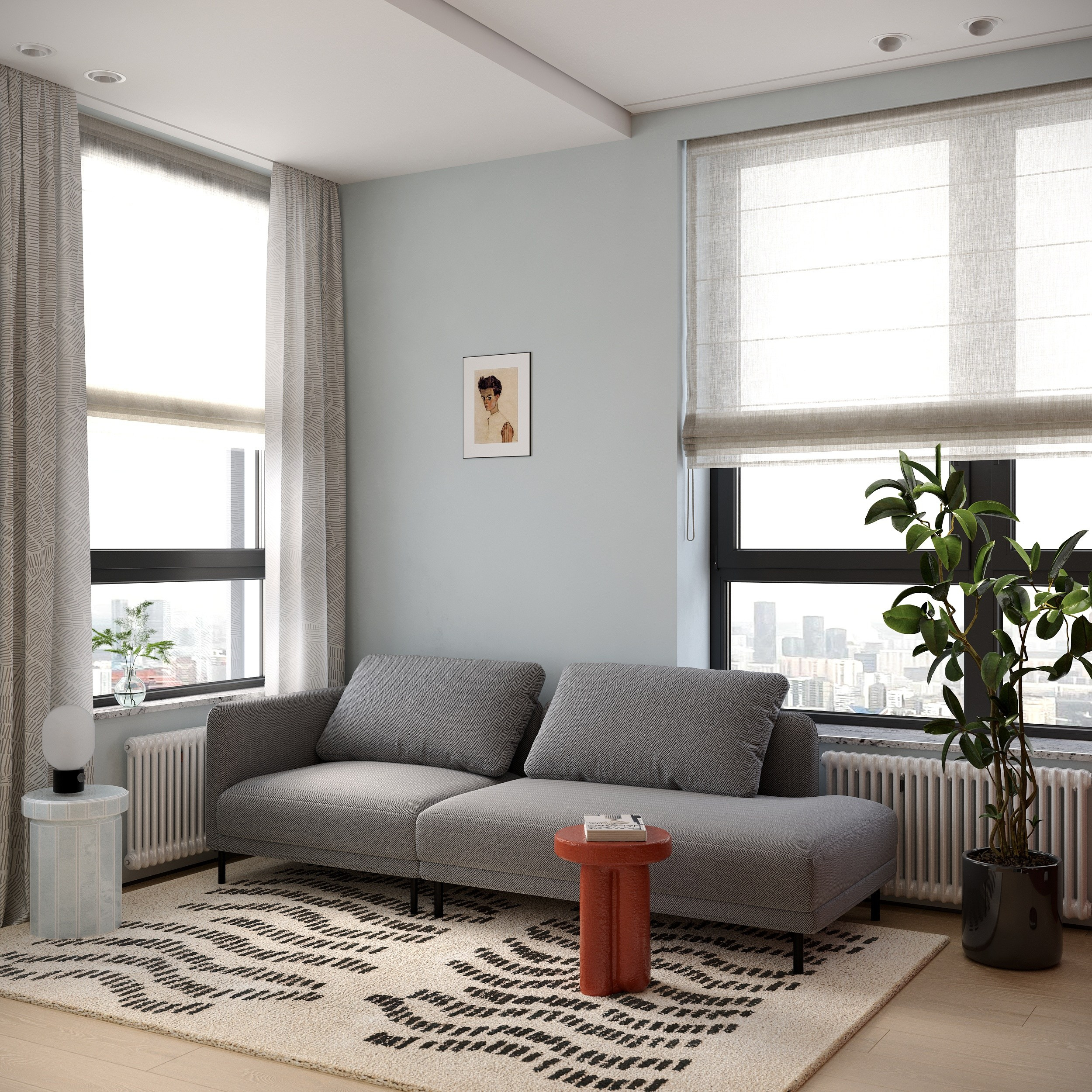 ЖК «Архитектор». 3d визуализатор интерьера Нургалиева Диана