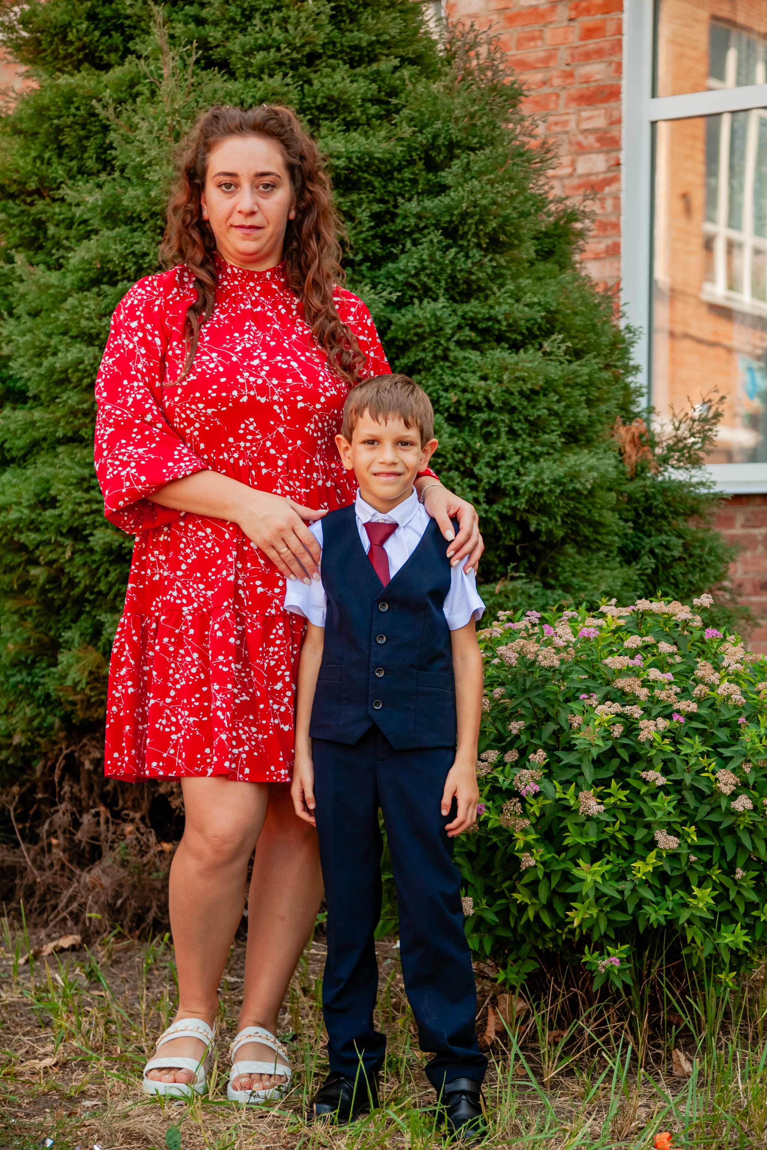 1 сентября линейка. Свадебный и семейный фотограф в Армавире