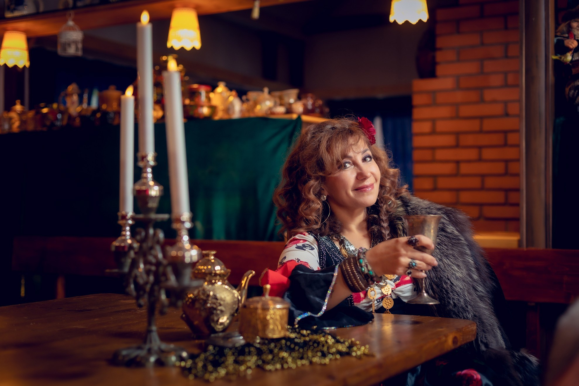 Образ цыганки. Свадебный и репортажный фотограф в Москве и Московской области