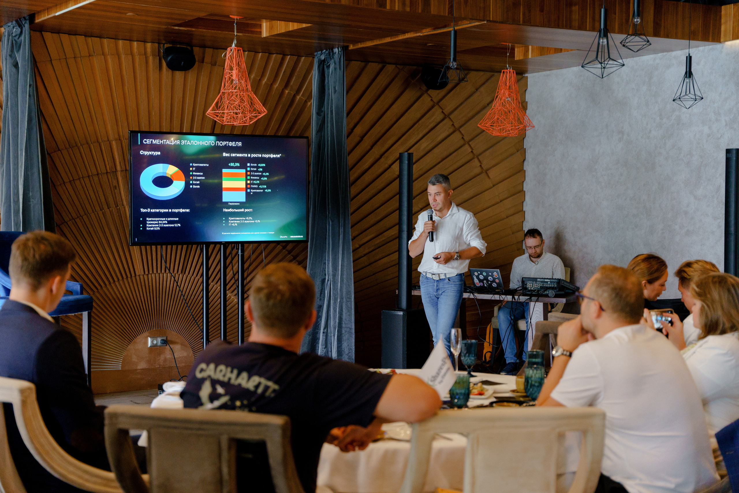 Репортажный фотограф на бизнес завтрак, пресс ланч Москва. Репортажный фотограф Москва Сергей Дружинин